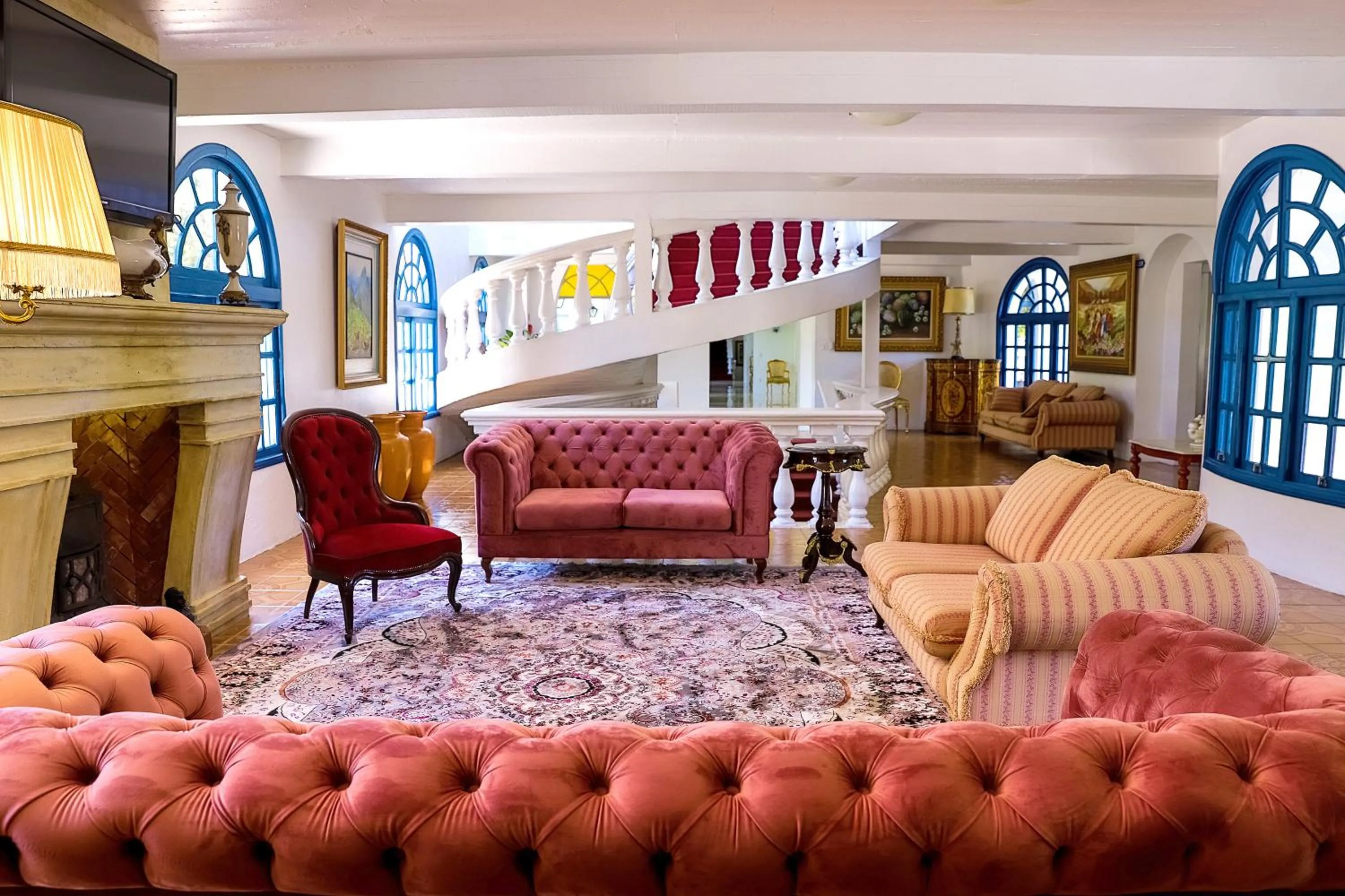 Communal lounge/ TV room in Hotel Gramado Palace