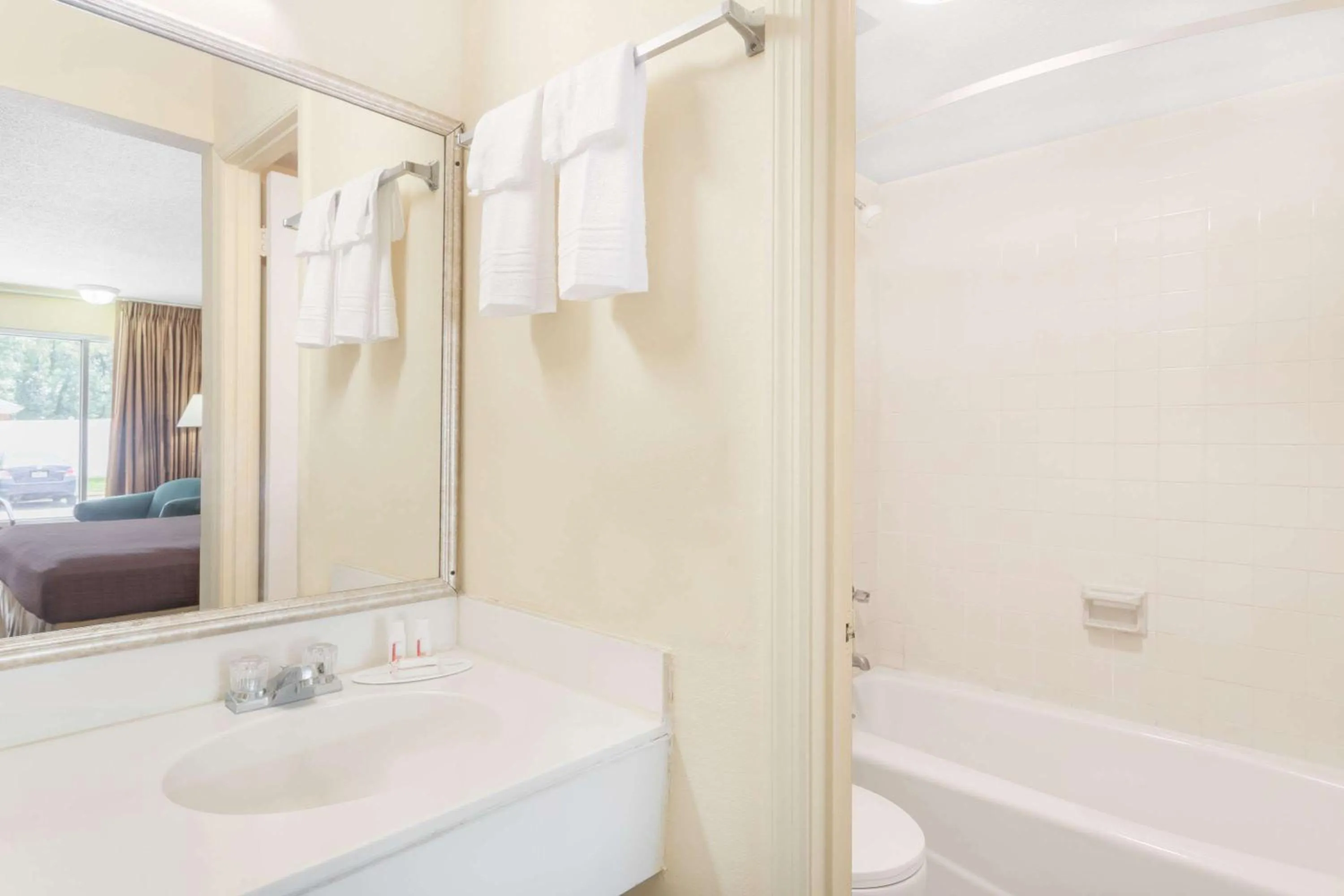 Bathroom in Days Inn by Wyndham Christiansburg