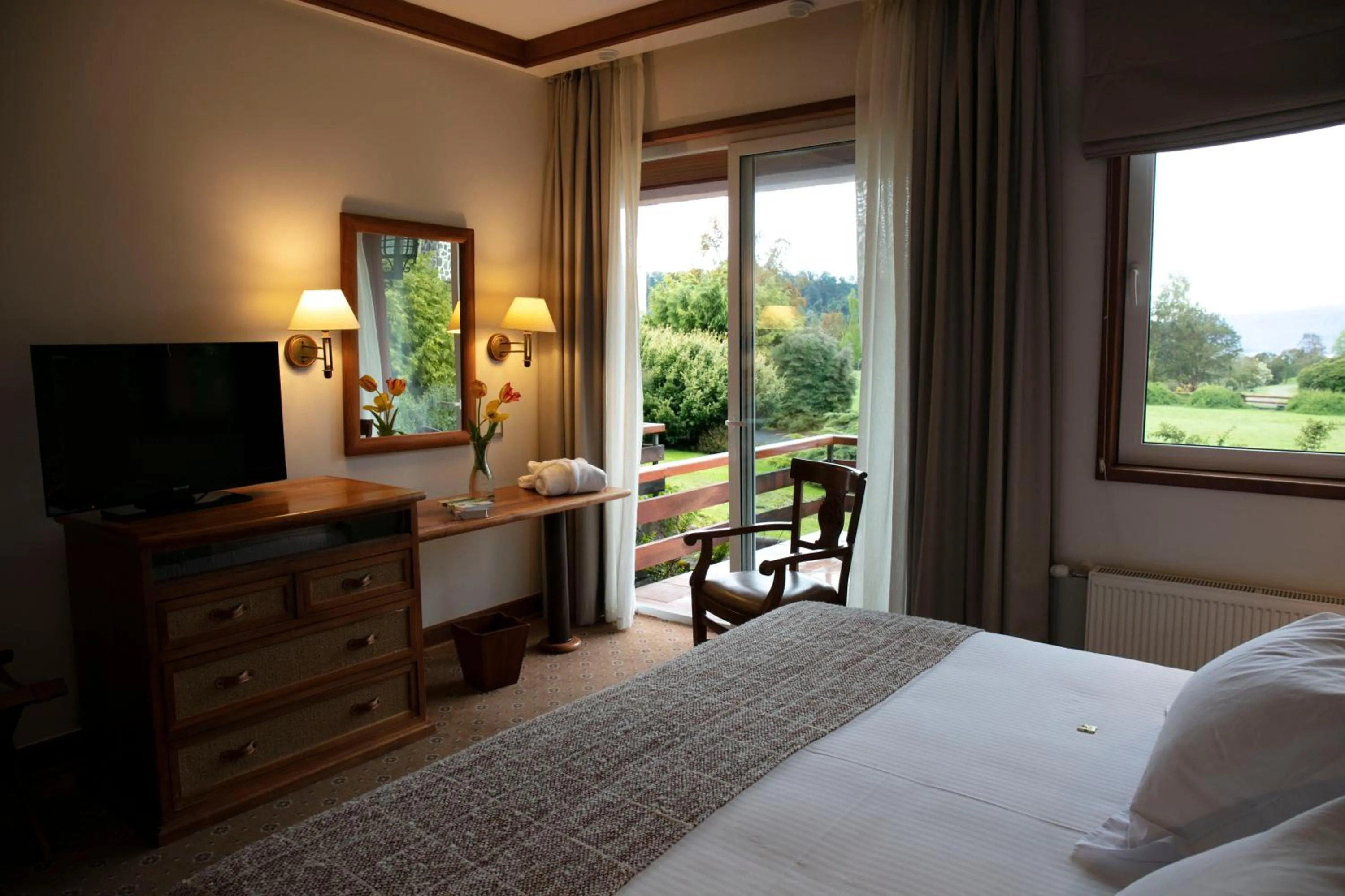 Bed in Hotel Termas Puyehue Wellness & Spa Resort