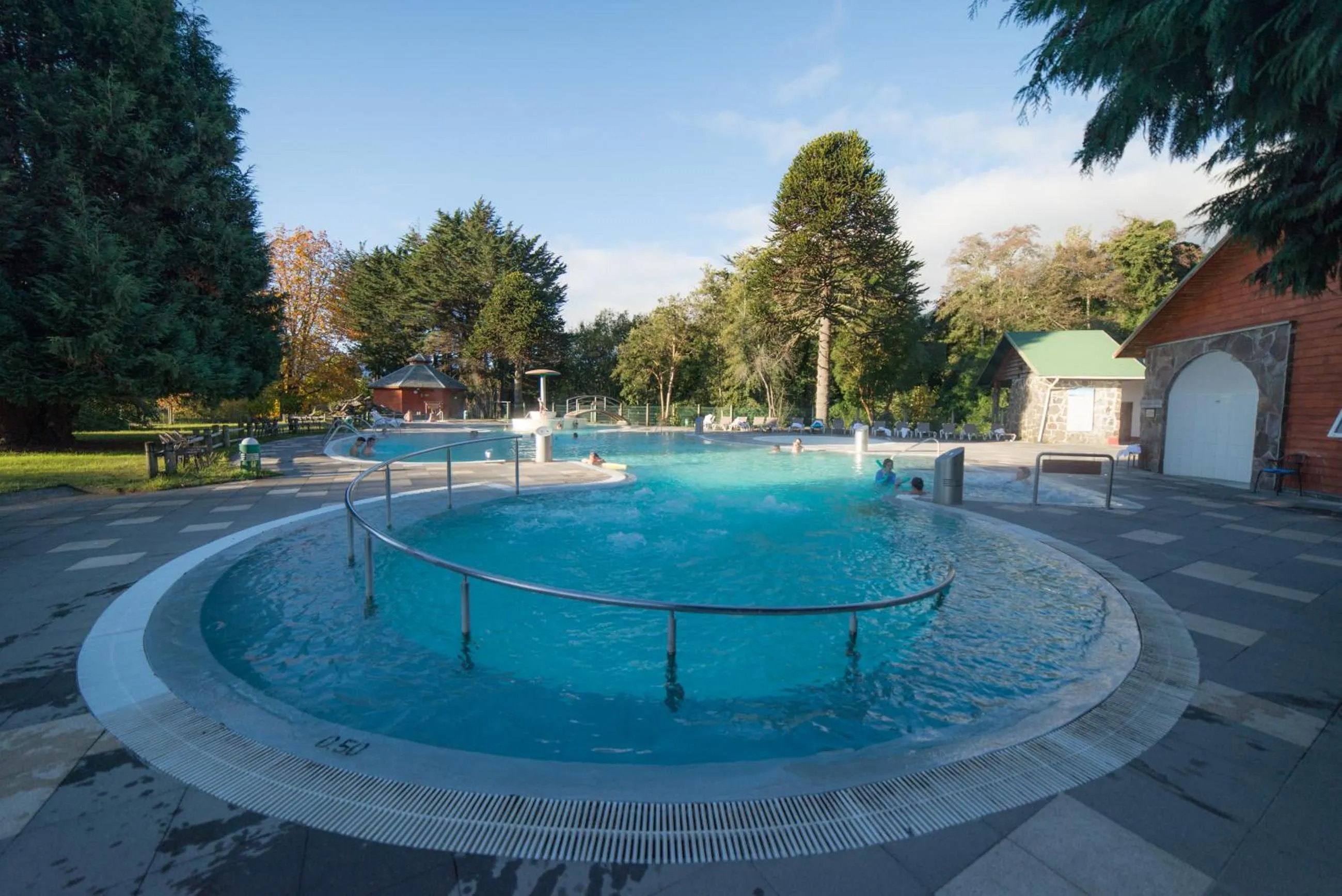 Swimming pool in Hotel Termas Puyehue Wellness & Spa Resort
