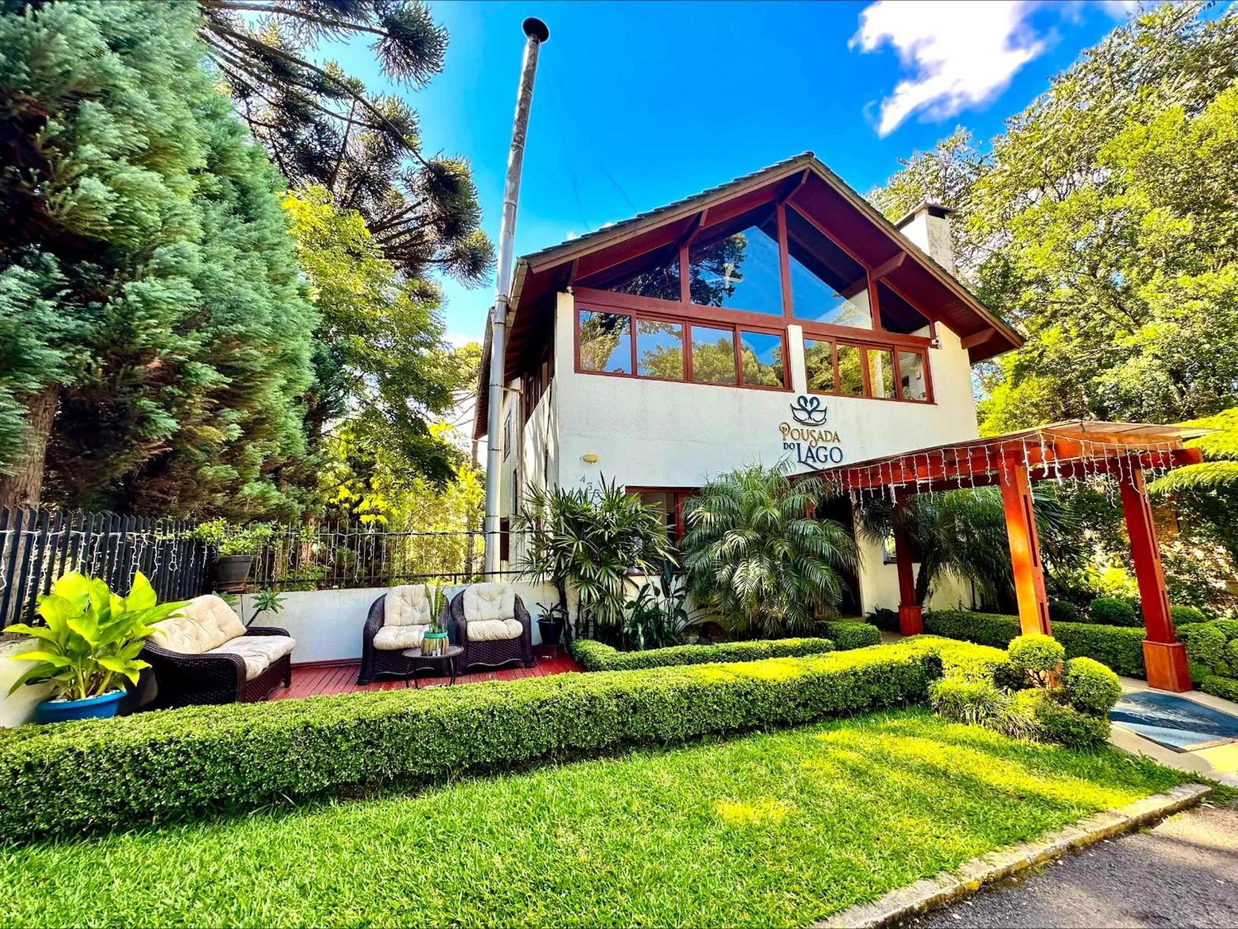 Property building in Pousada do Lago - Gramado