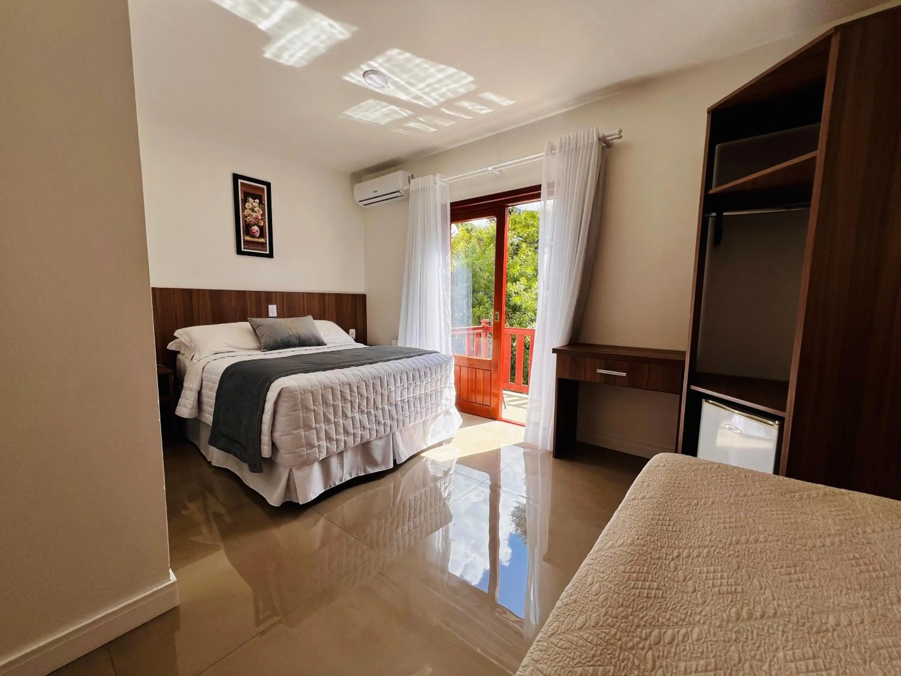 Bed in Pousada do Lago - Gramado