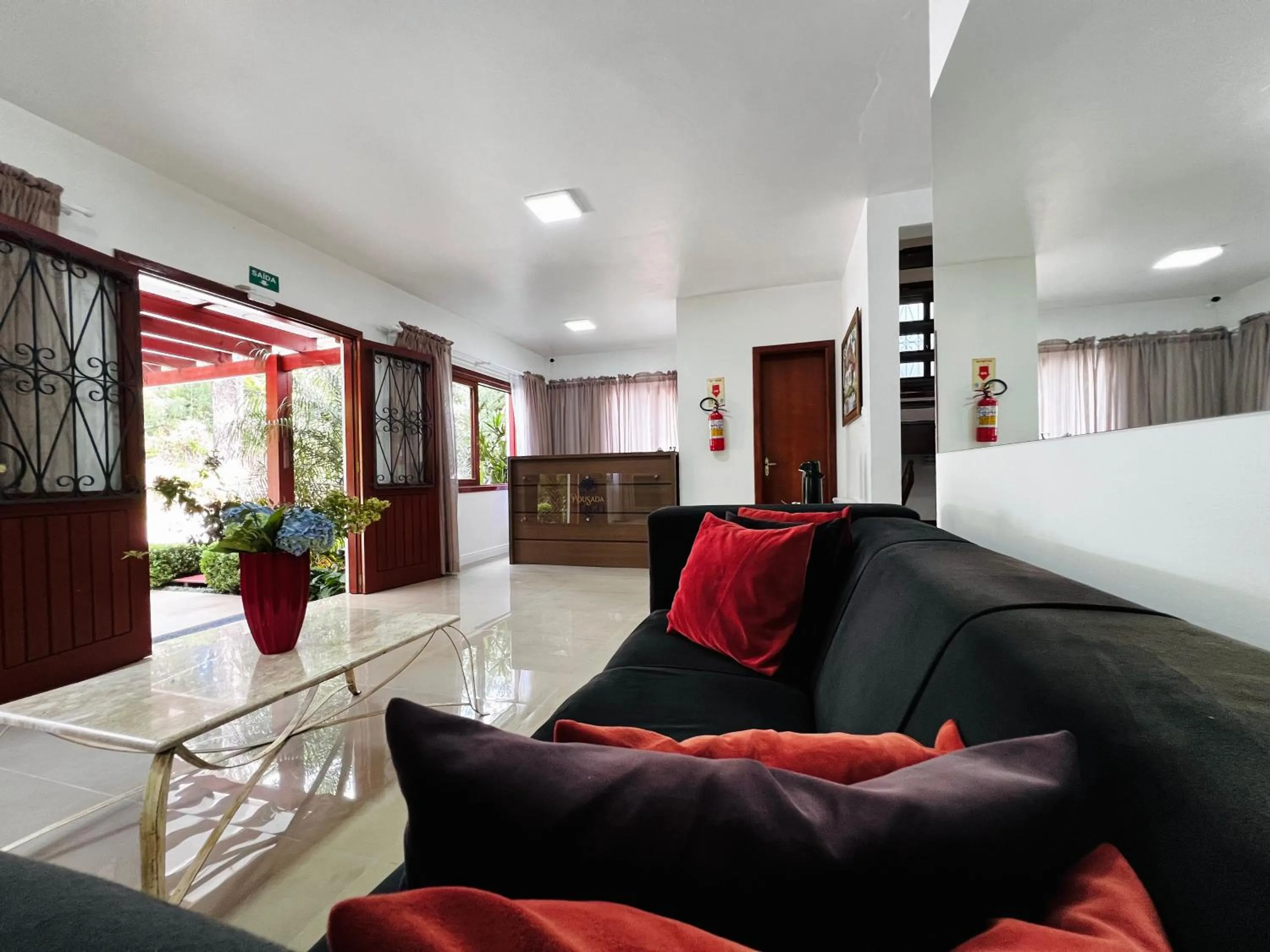 Lobby or reception in Pousada do Lago - Gramado