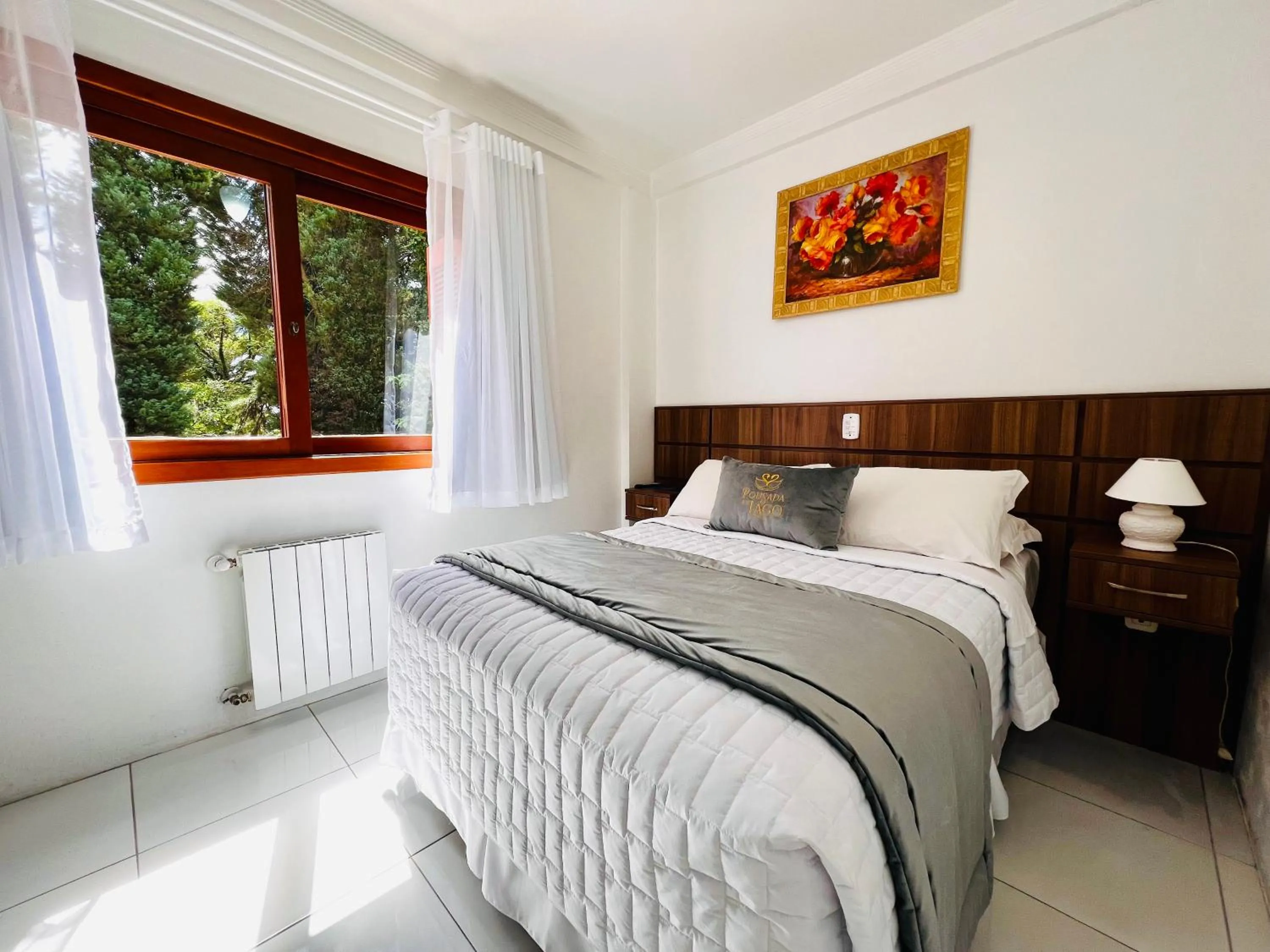 Bed in Pousada do Lago - Gramado