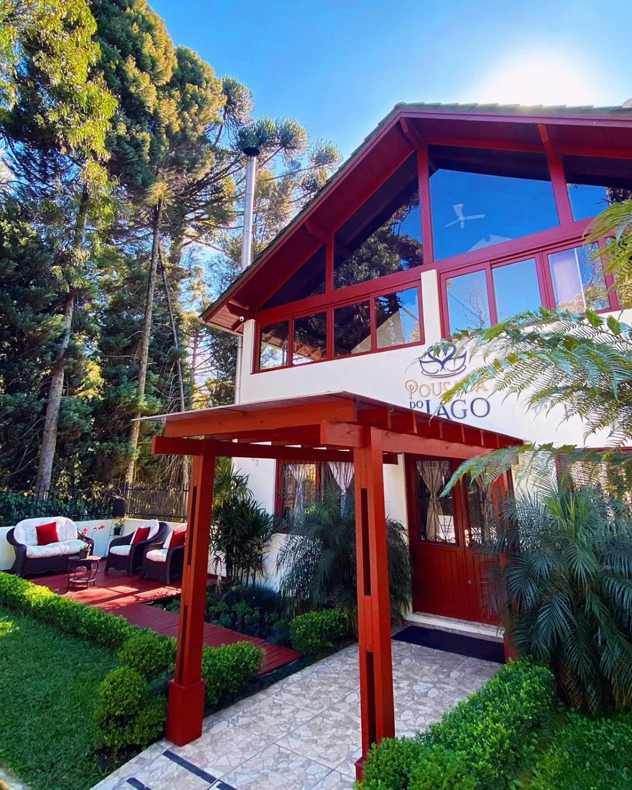 Facade/entrance in Pousada do Lago - Gramado