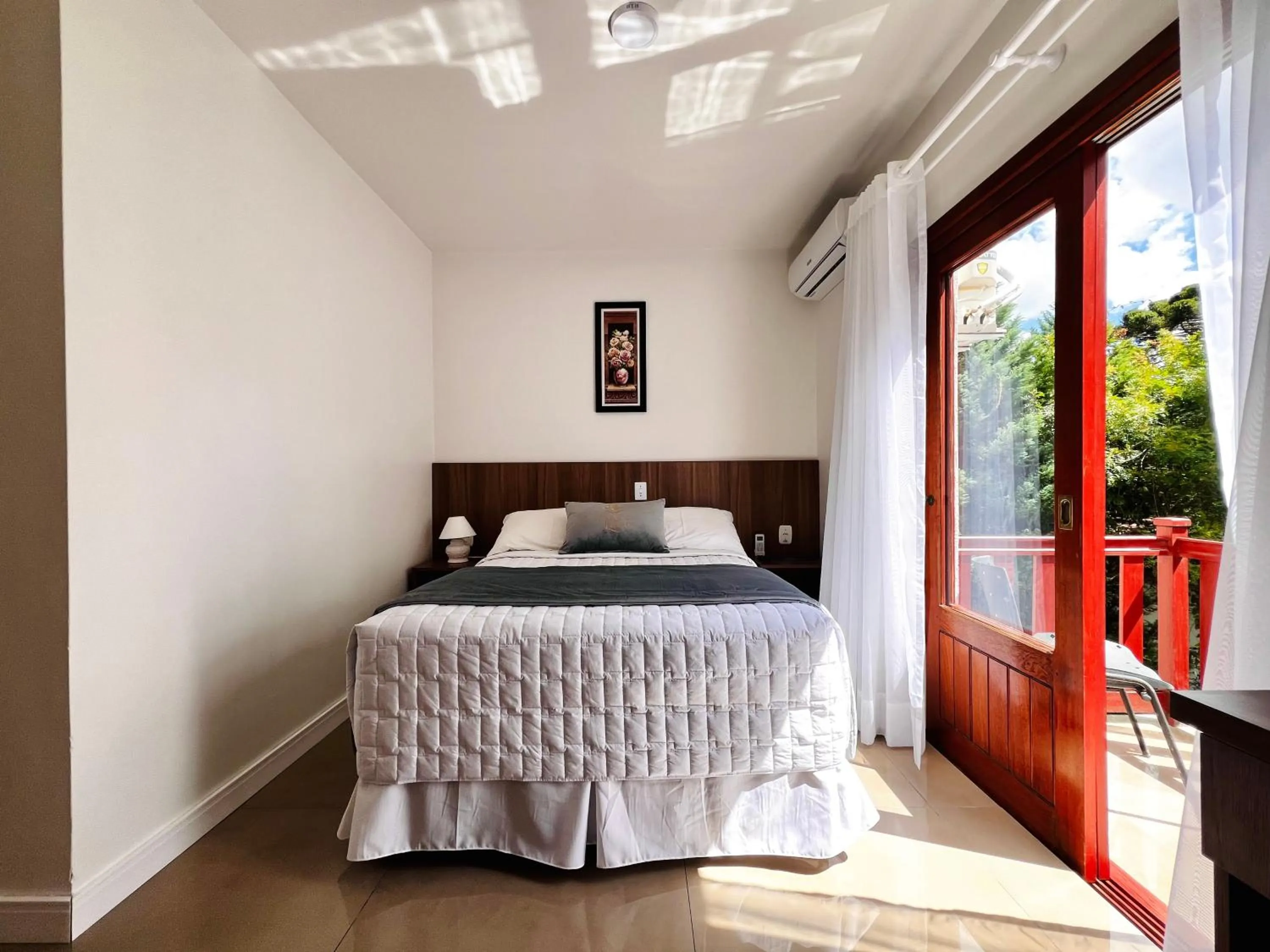 Bed in Pousada do Lago - Gramado