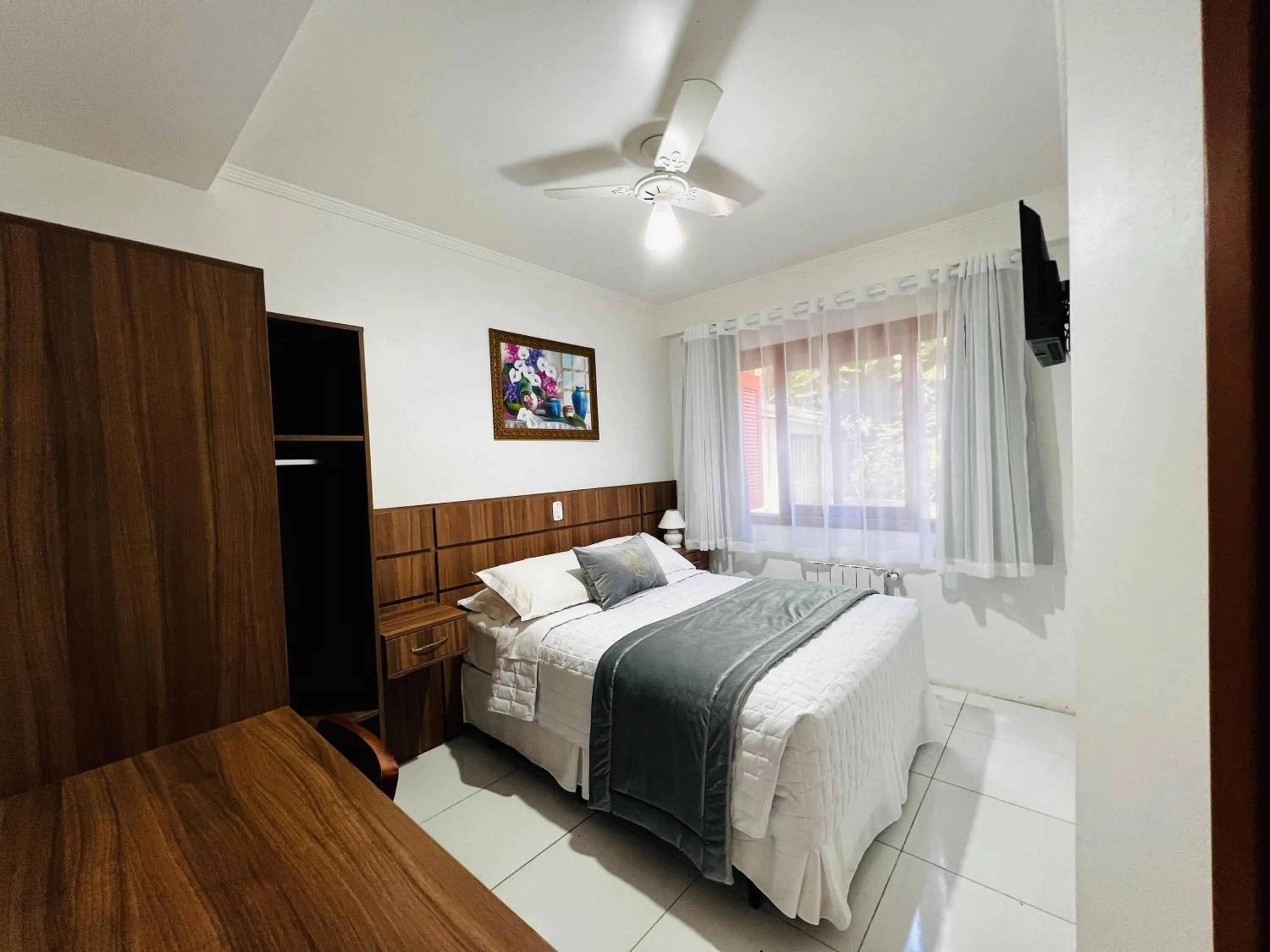 Bed in Pousada do Lago - Gramado