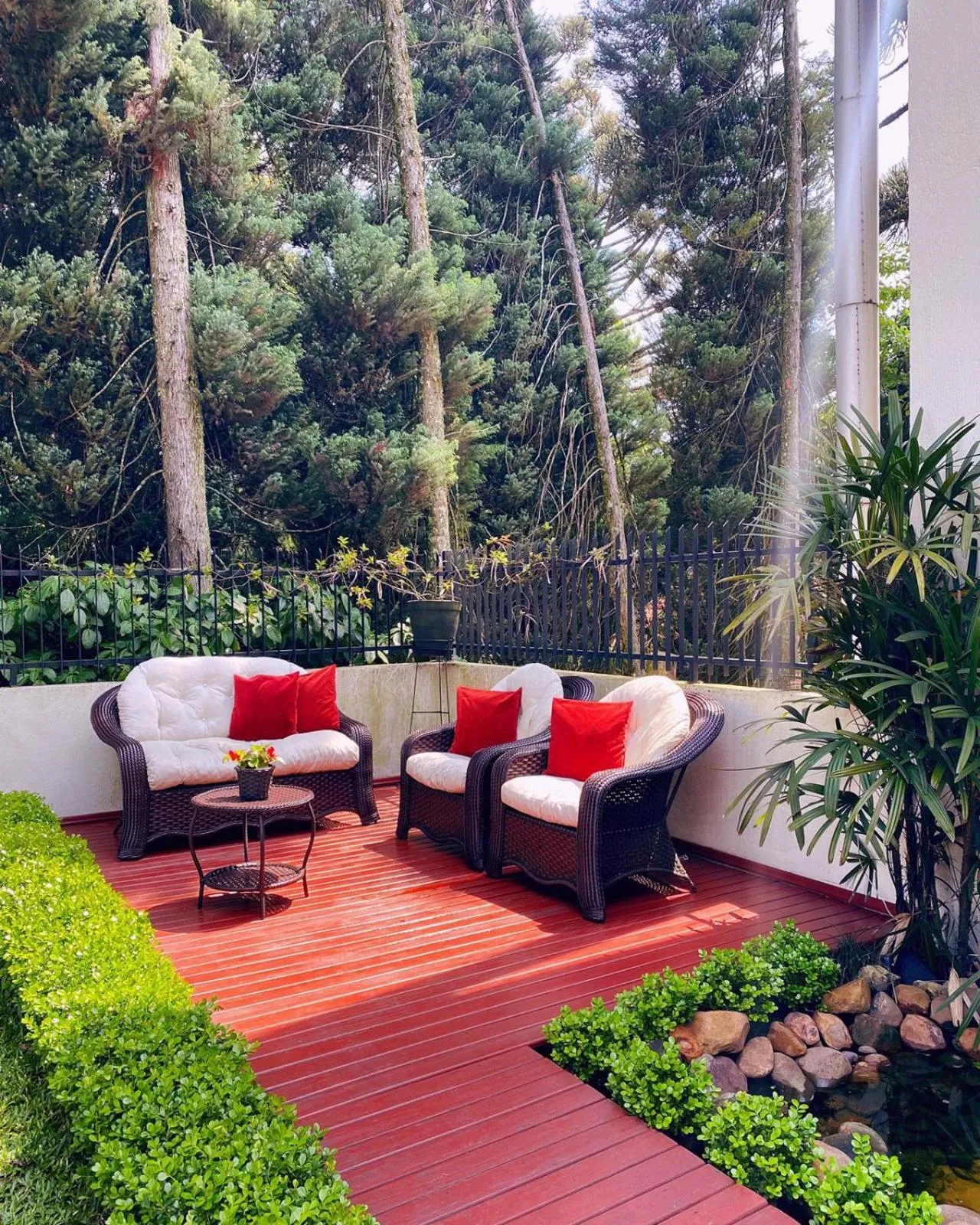 Garden in Pousada do Lago - Gramado