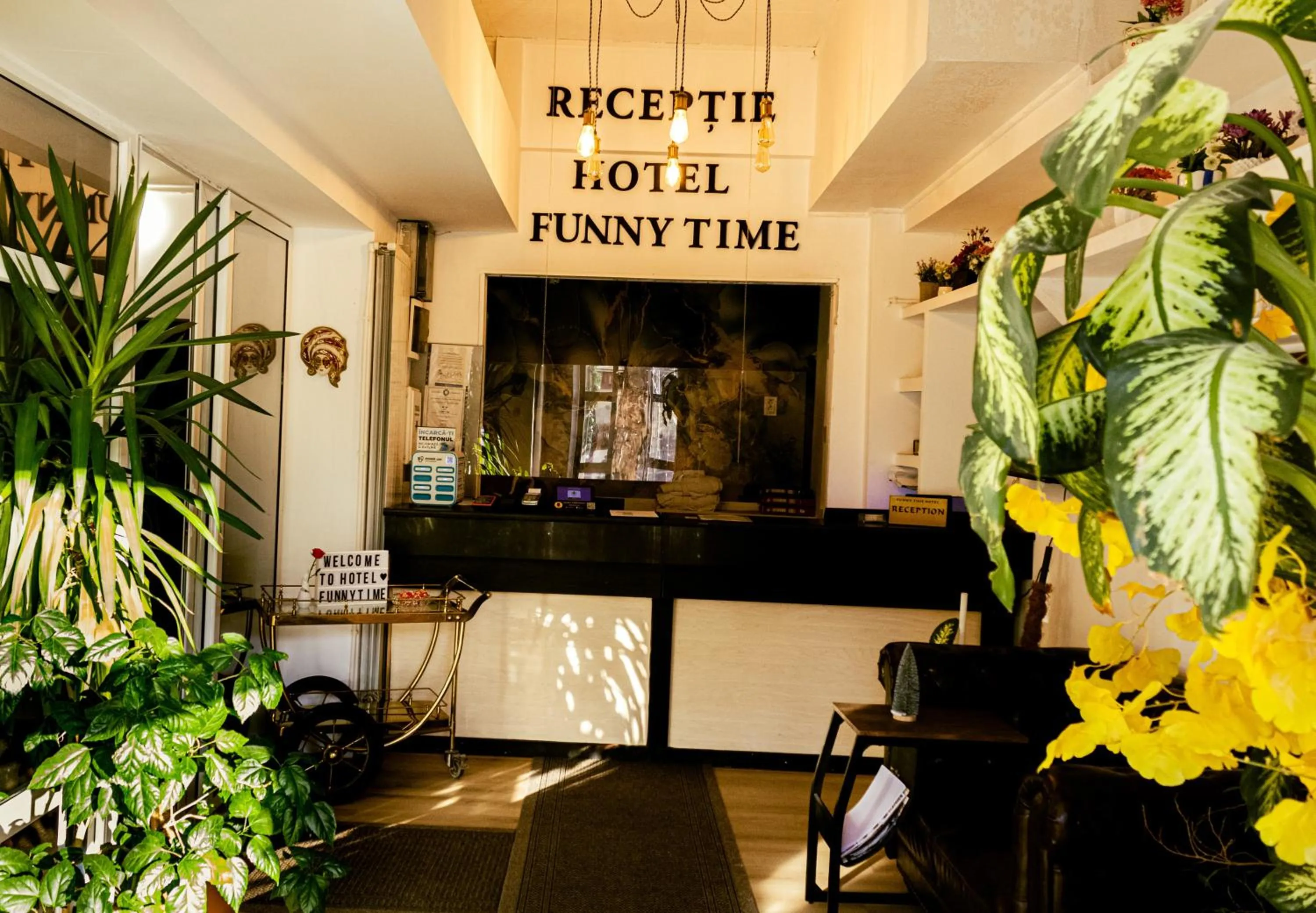 Lobby or reception in Hotel Funnytime