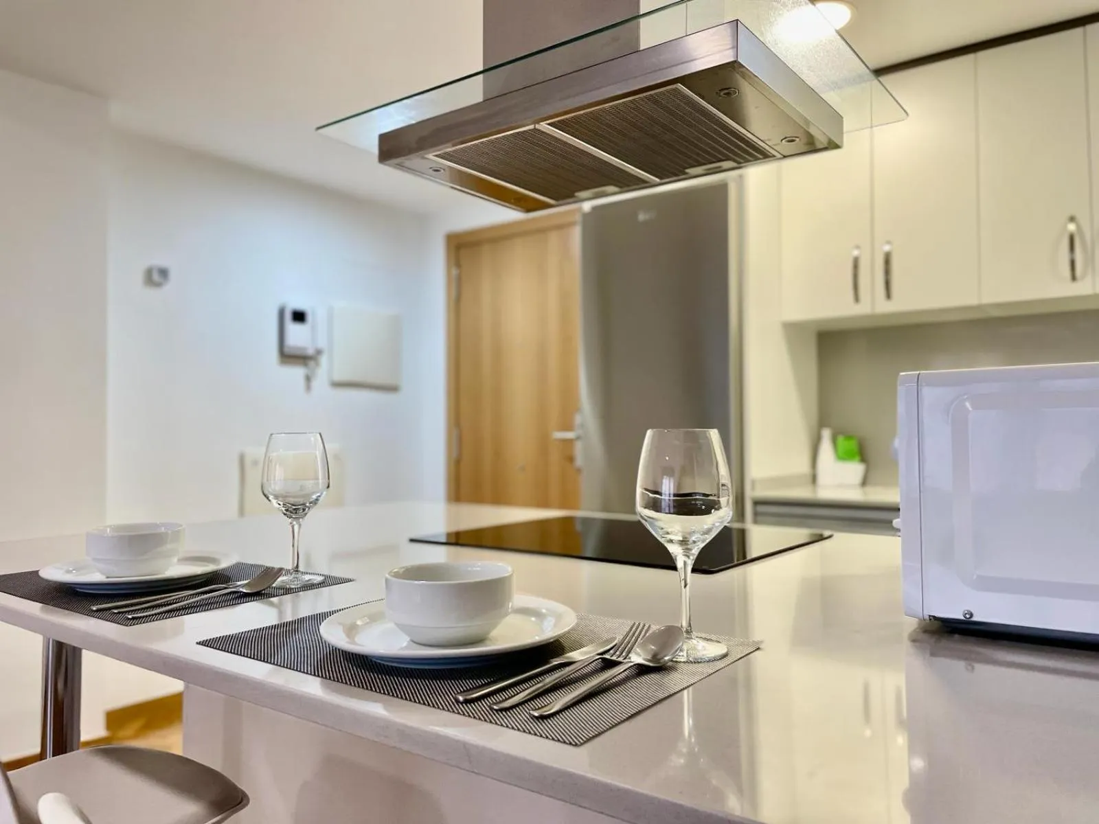 Kitchen or kitchenette in Cíes Premium Suitel García Barbón 73 - Love your Stay