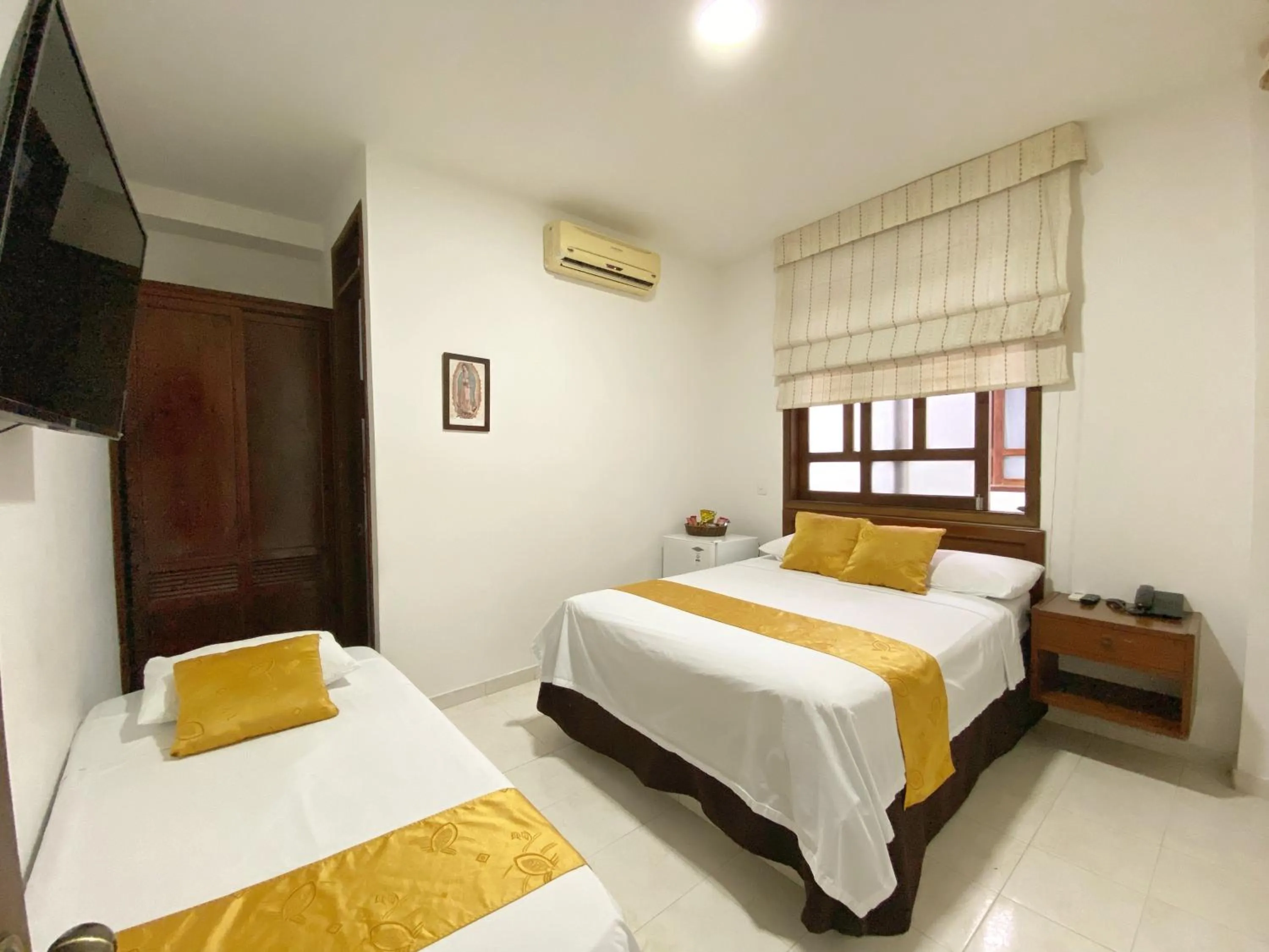 Bed in Hotel San Julian