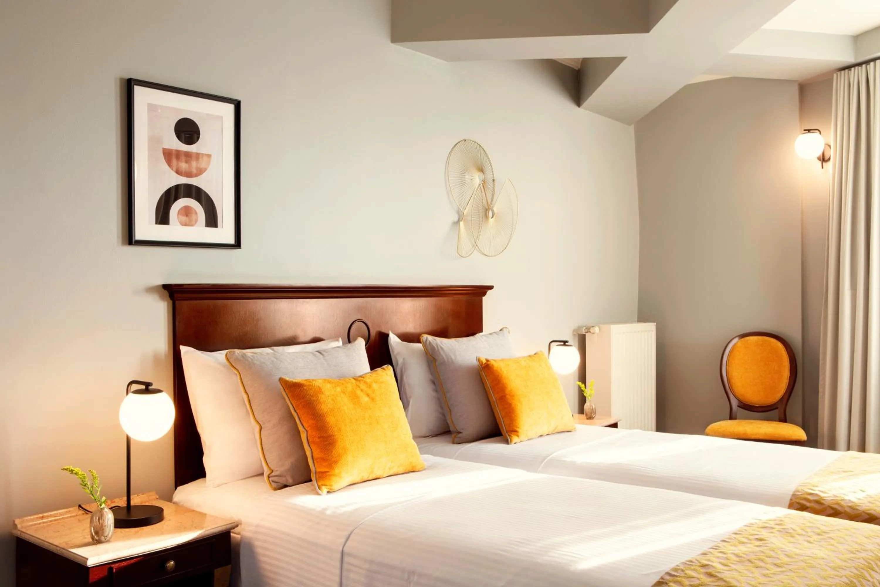 Bed in Zeus Essence Bucharest Venezia