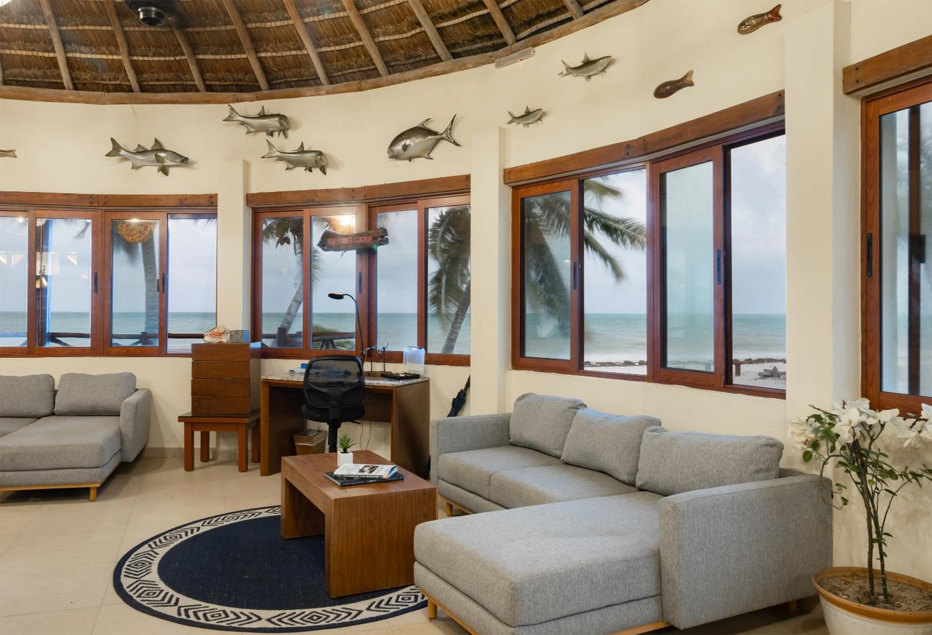 Lobby or reception in Grand Slam Fishing Lodge Tulum