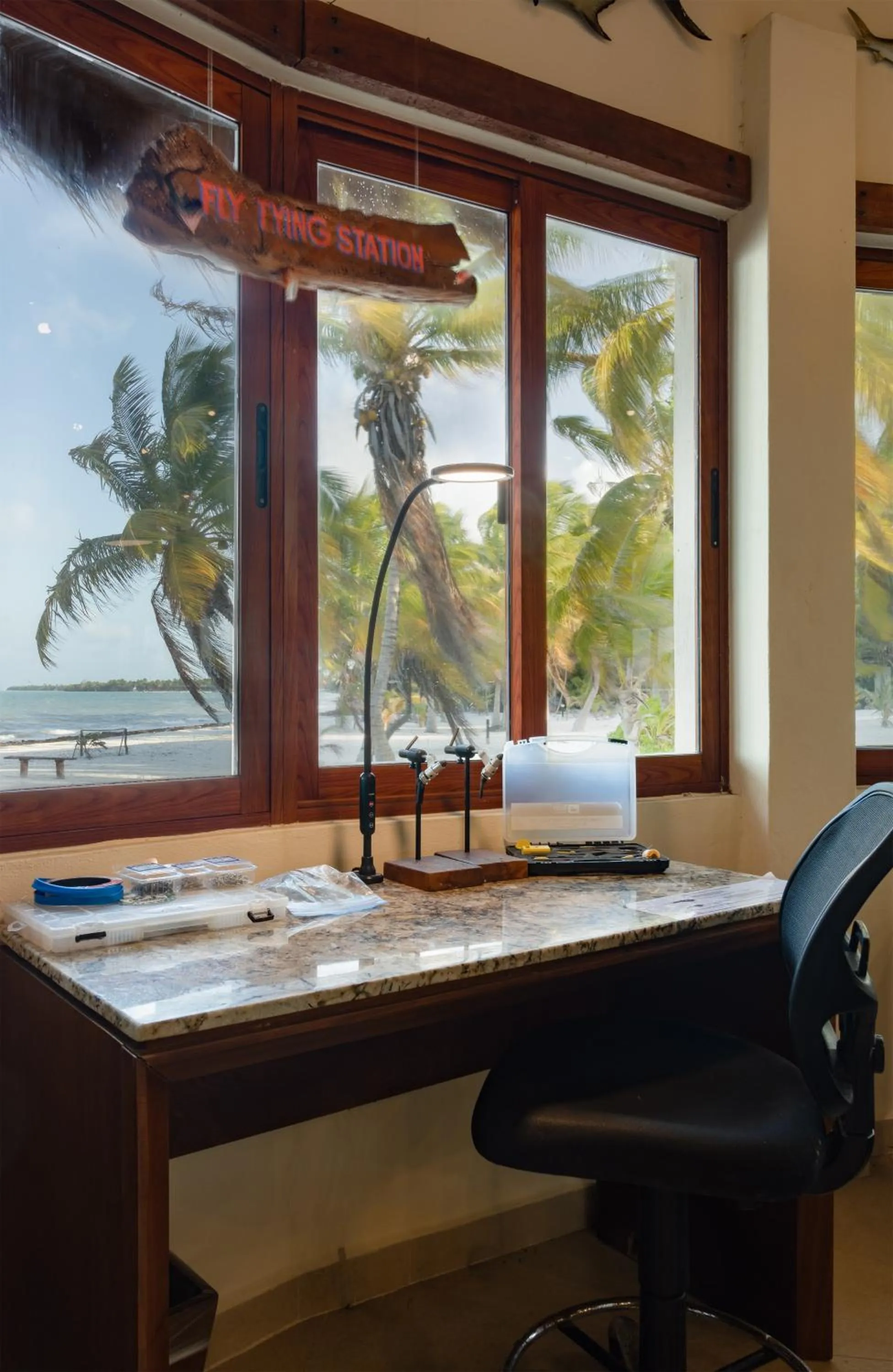 hair dresser in Grand Slam Fishing Lodge Tulum