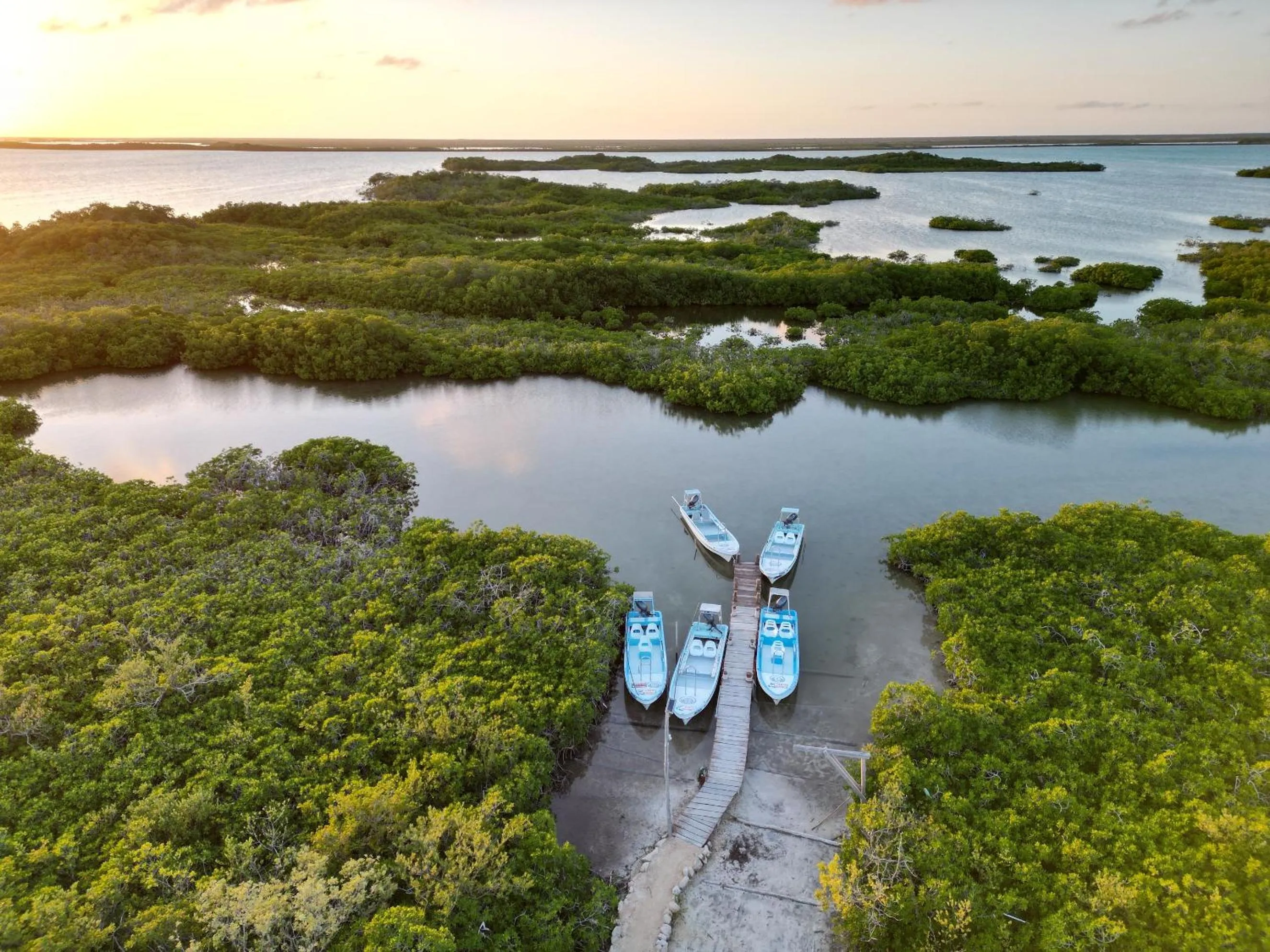Natural landscape in Grand Slam Fishing Lodge Tulum