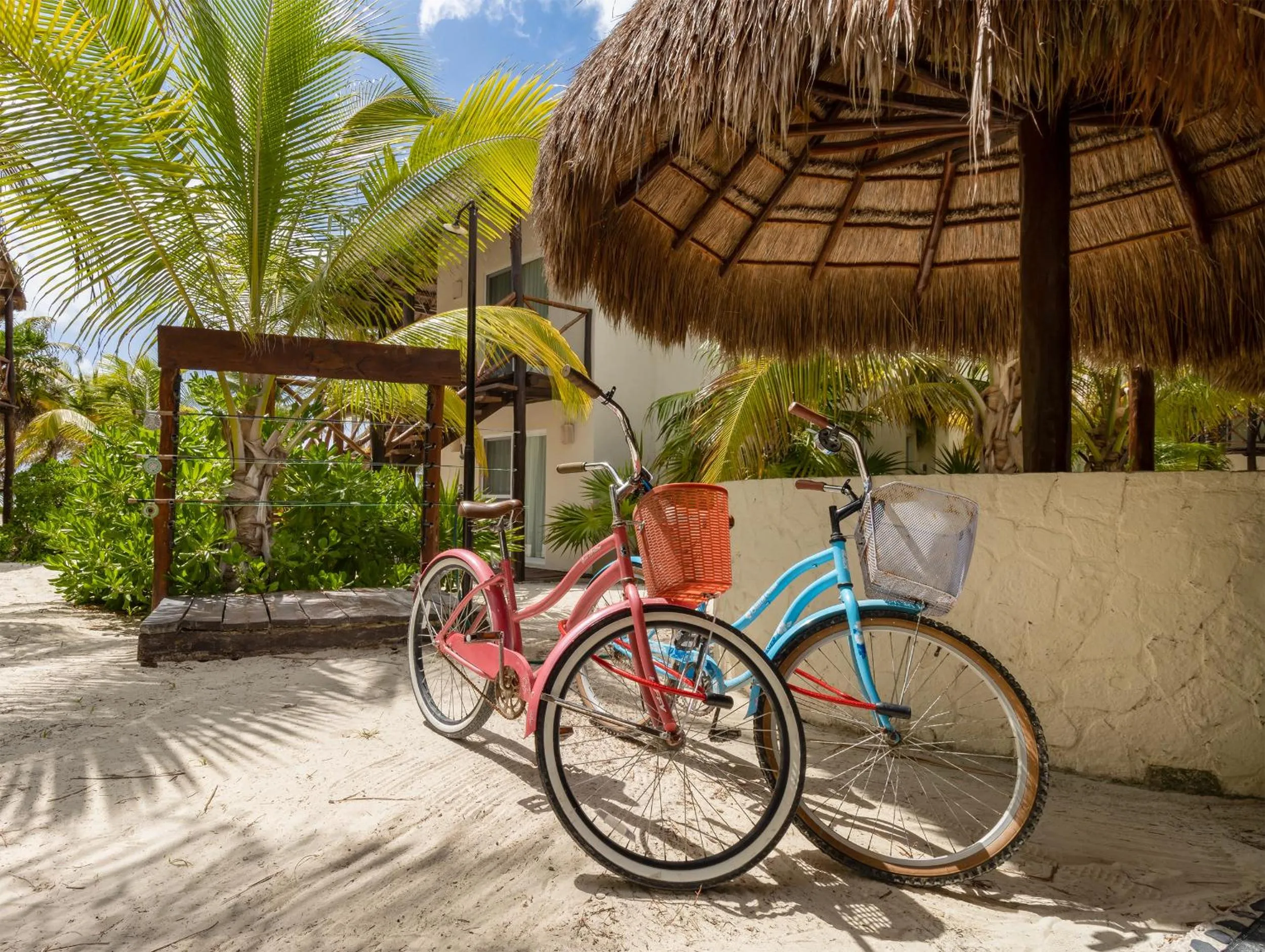 Cycling in Grand Slam Fishing Lodge Tulum