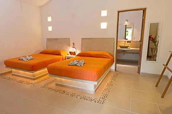 Bedroom, Bed in Villas Naomi