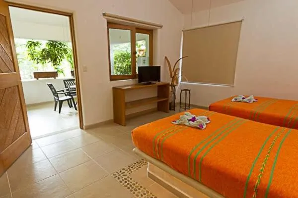 Bedroom, Bed in Villas Naomi