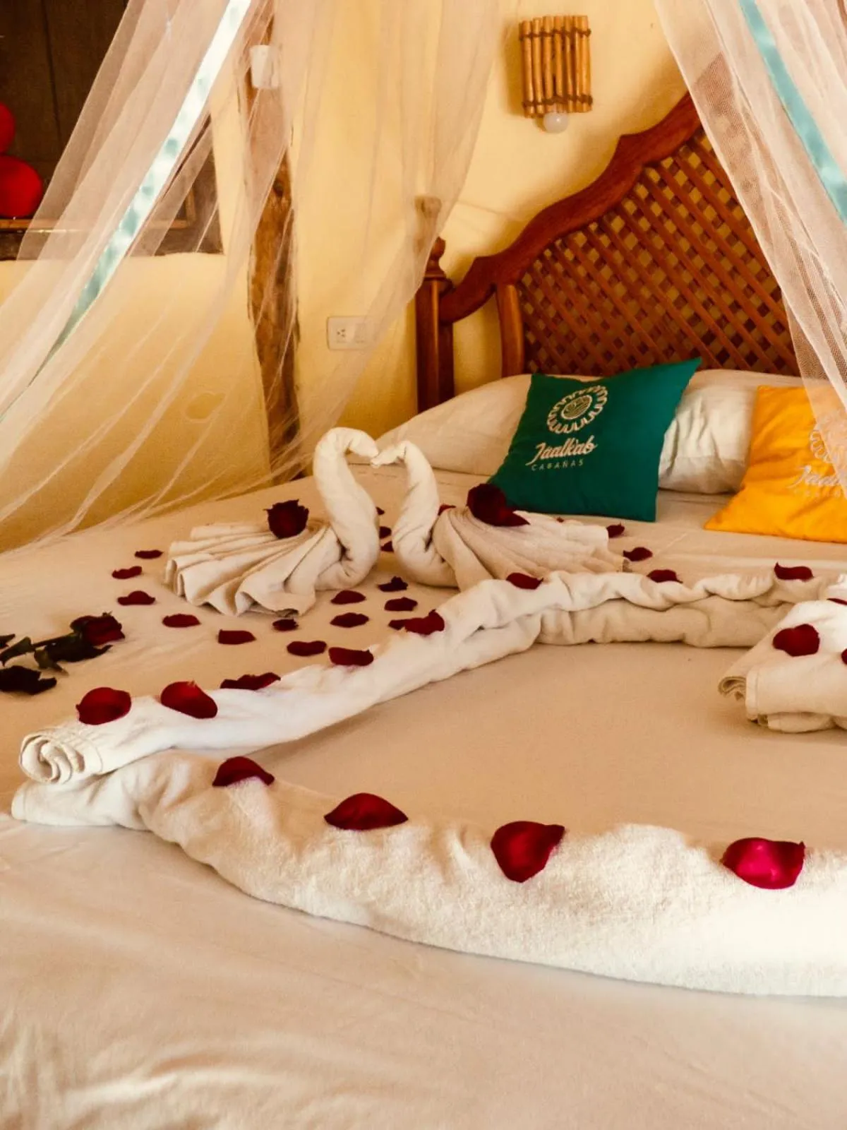 Bed in Cabanas Jaalkab