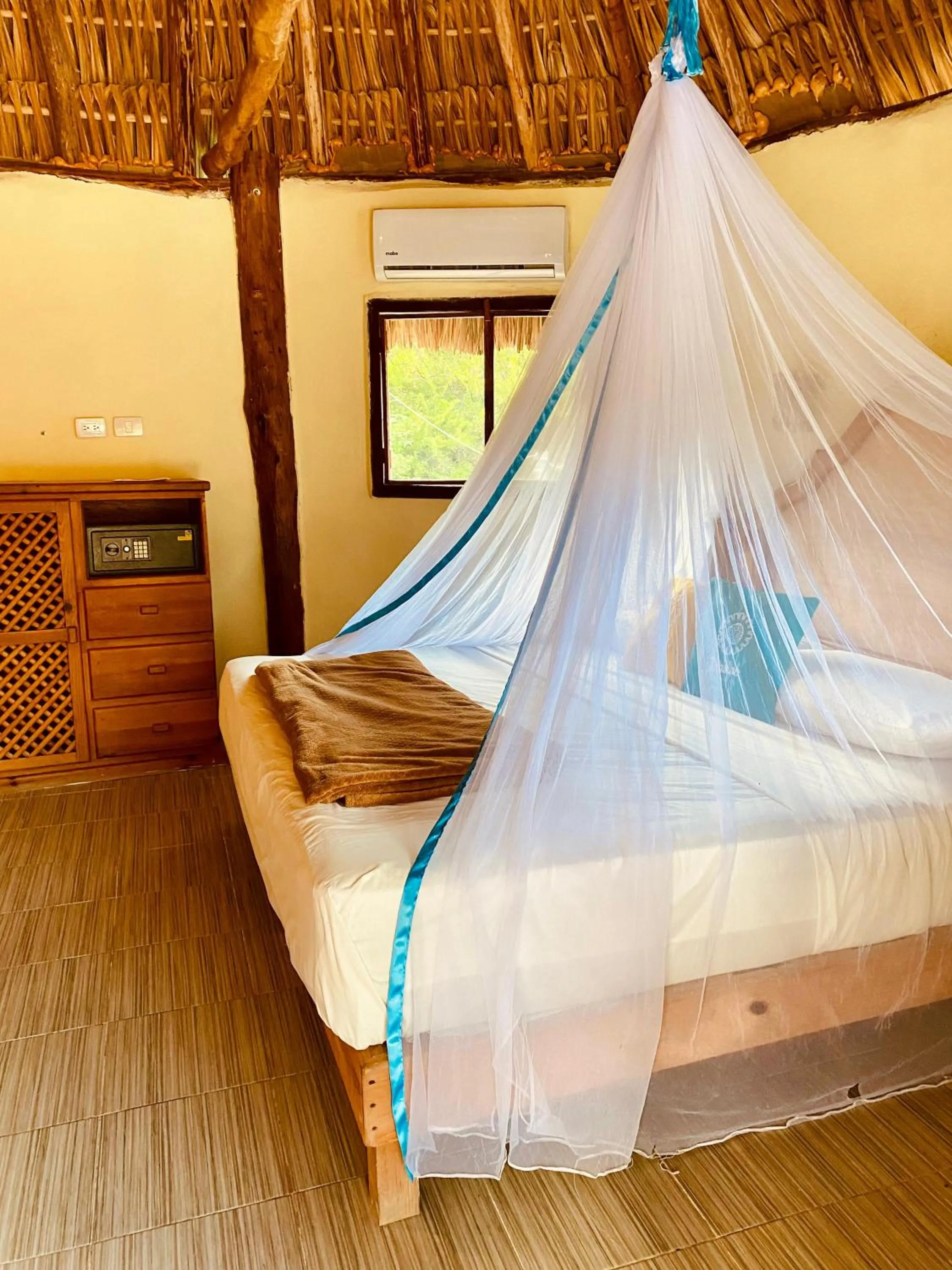 Bed in Cabanas Jaalkab