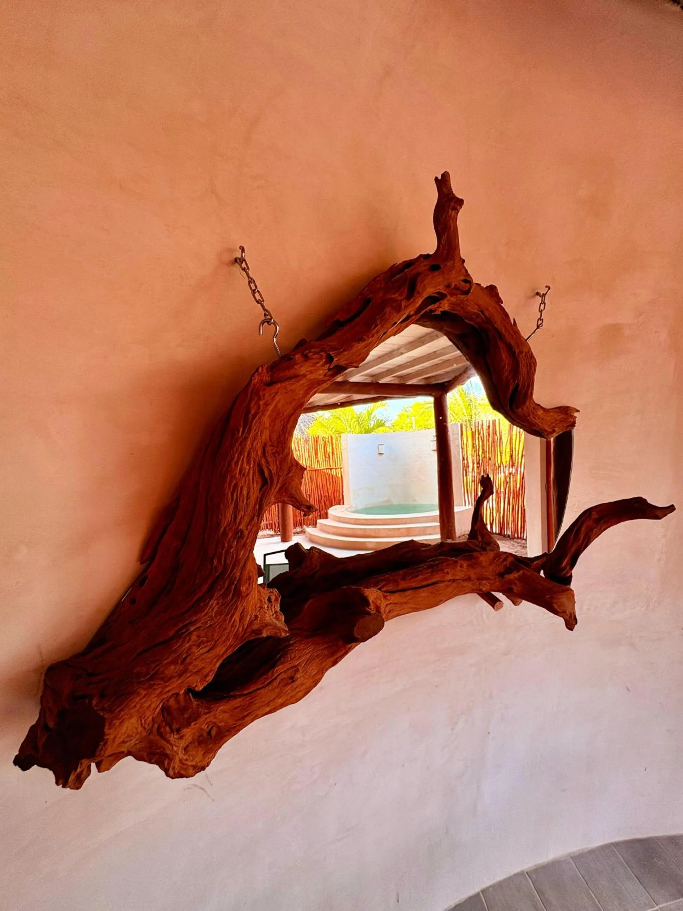 Decorative detail in Cabanas Jaalkab