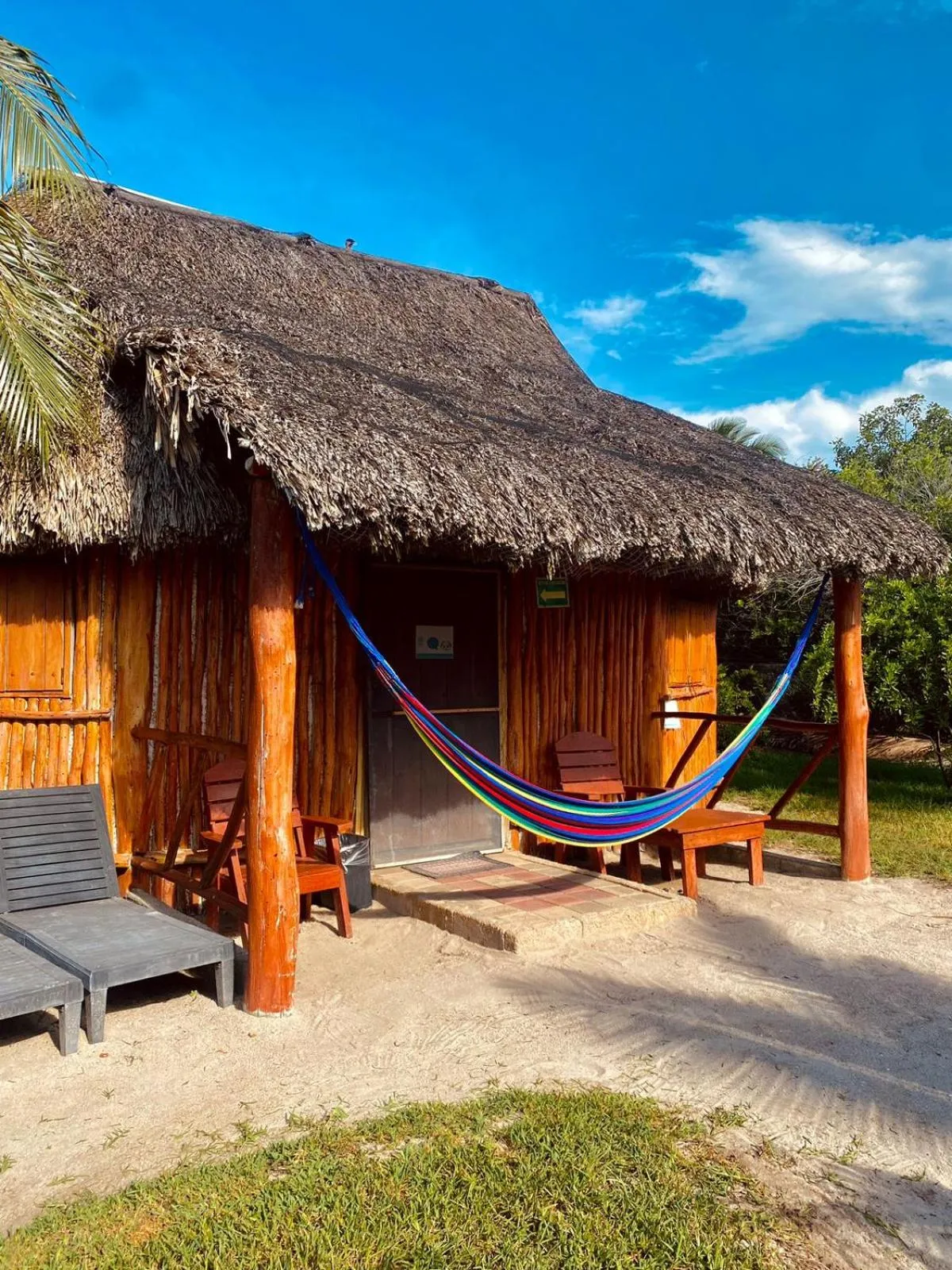 Garden view in Cabanas Jaalkab