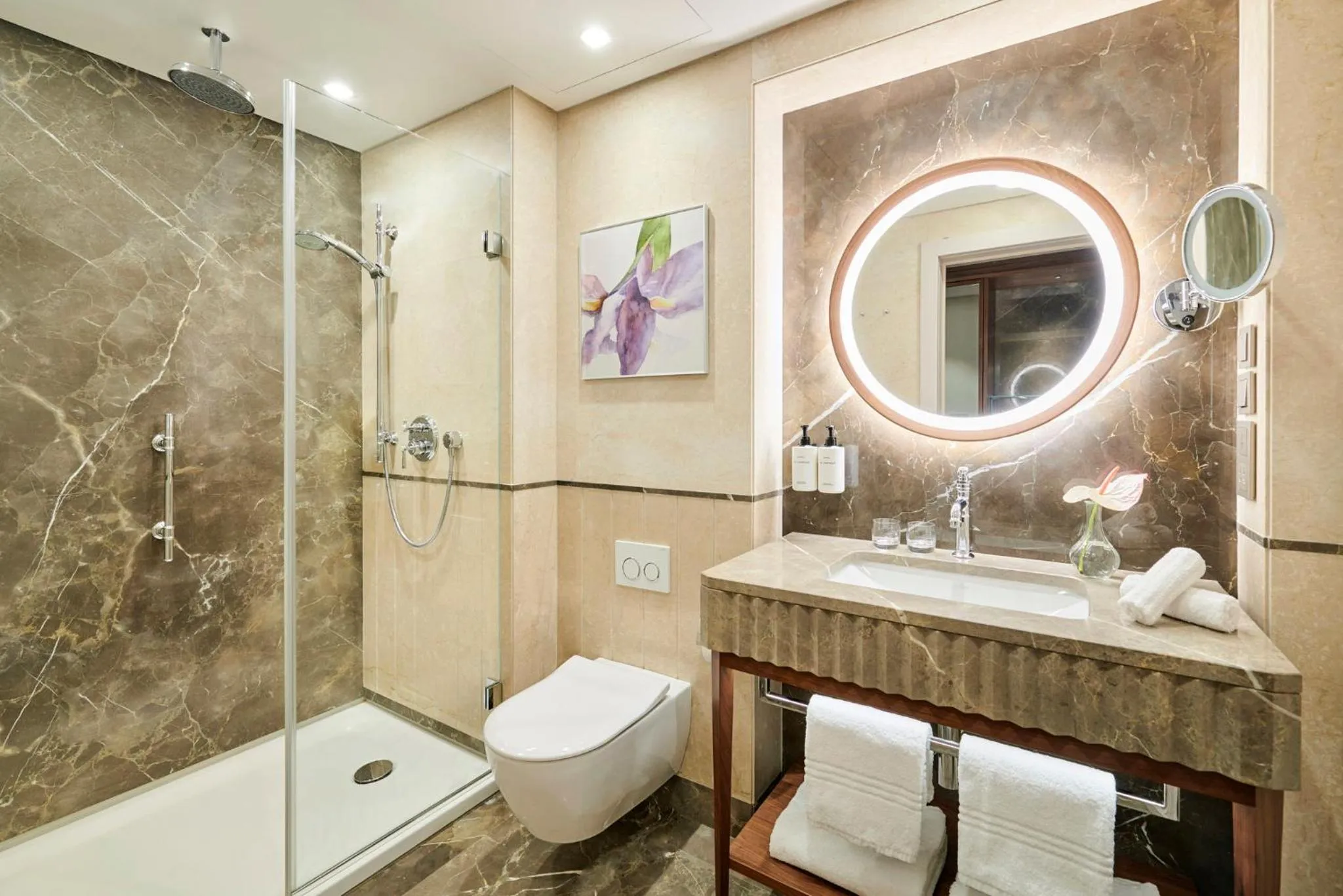 Bathroom in InterContinental Athenee Palace Bucharest by IHG