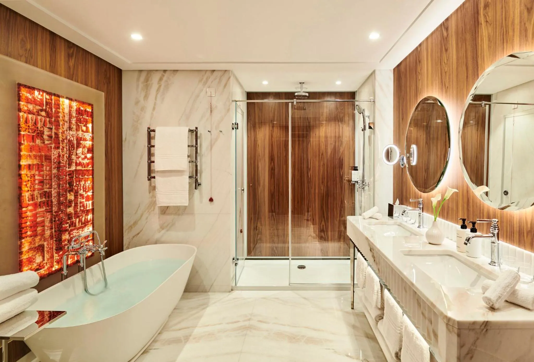 Bathroom in InterContinental Athenee Palace Bucharest by IHG