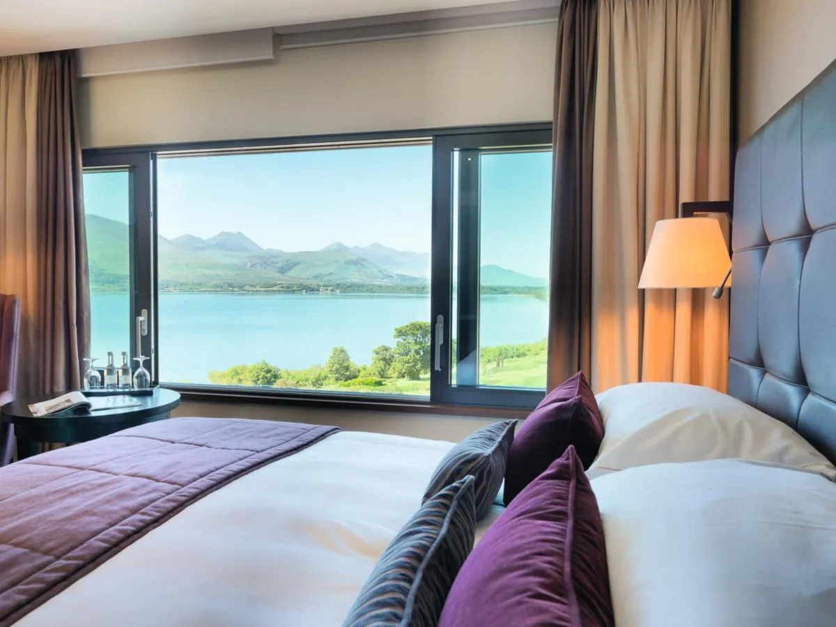 Bed in The Europe Hotel & Resort