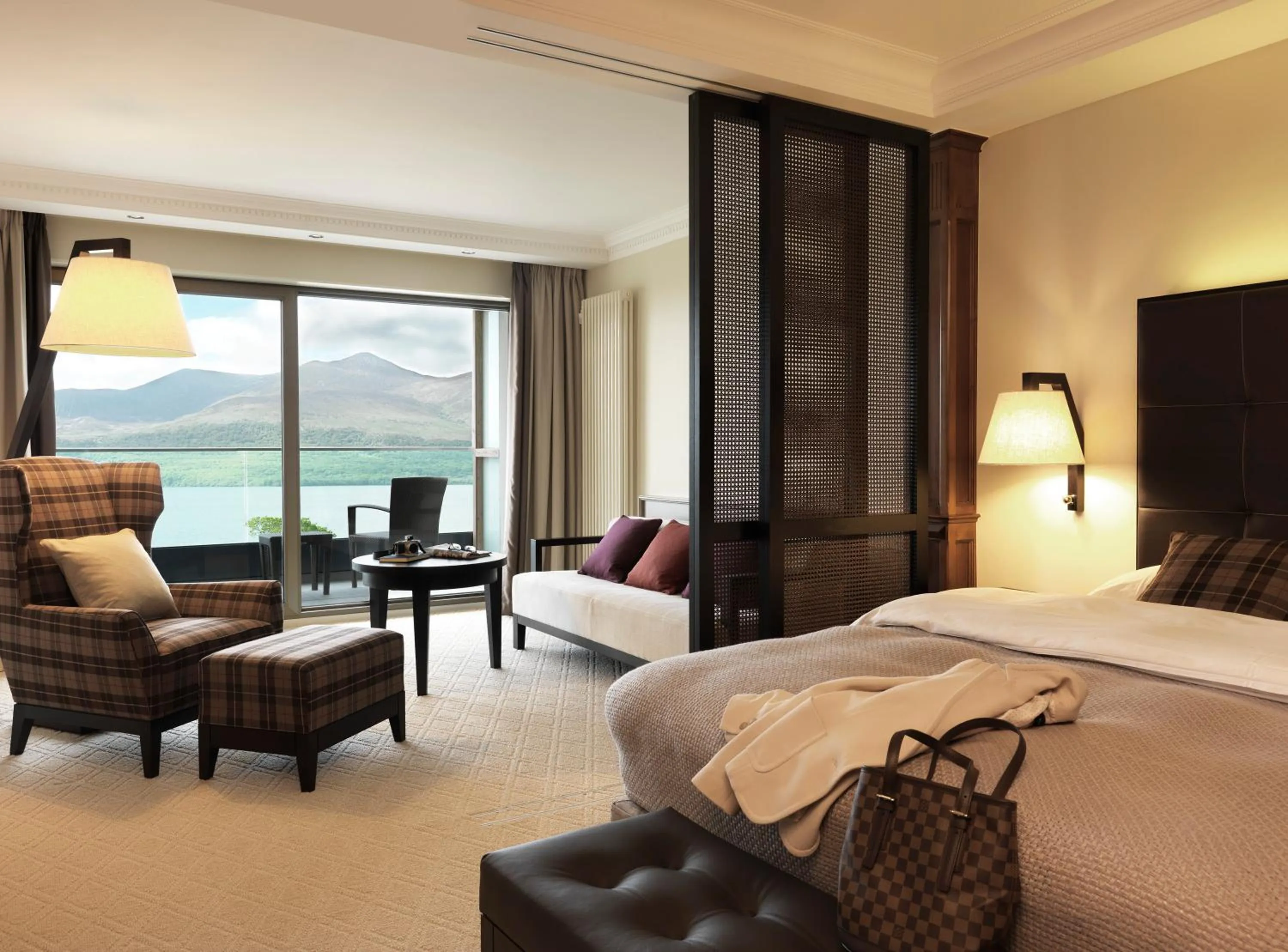 Bed in The Europe Hotel & Resort