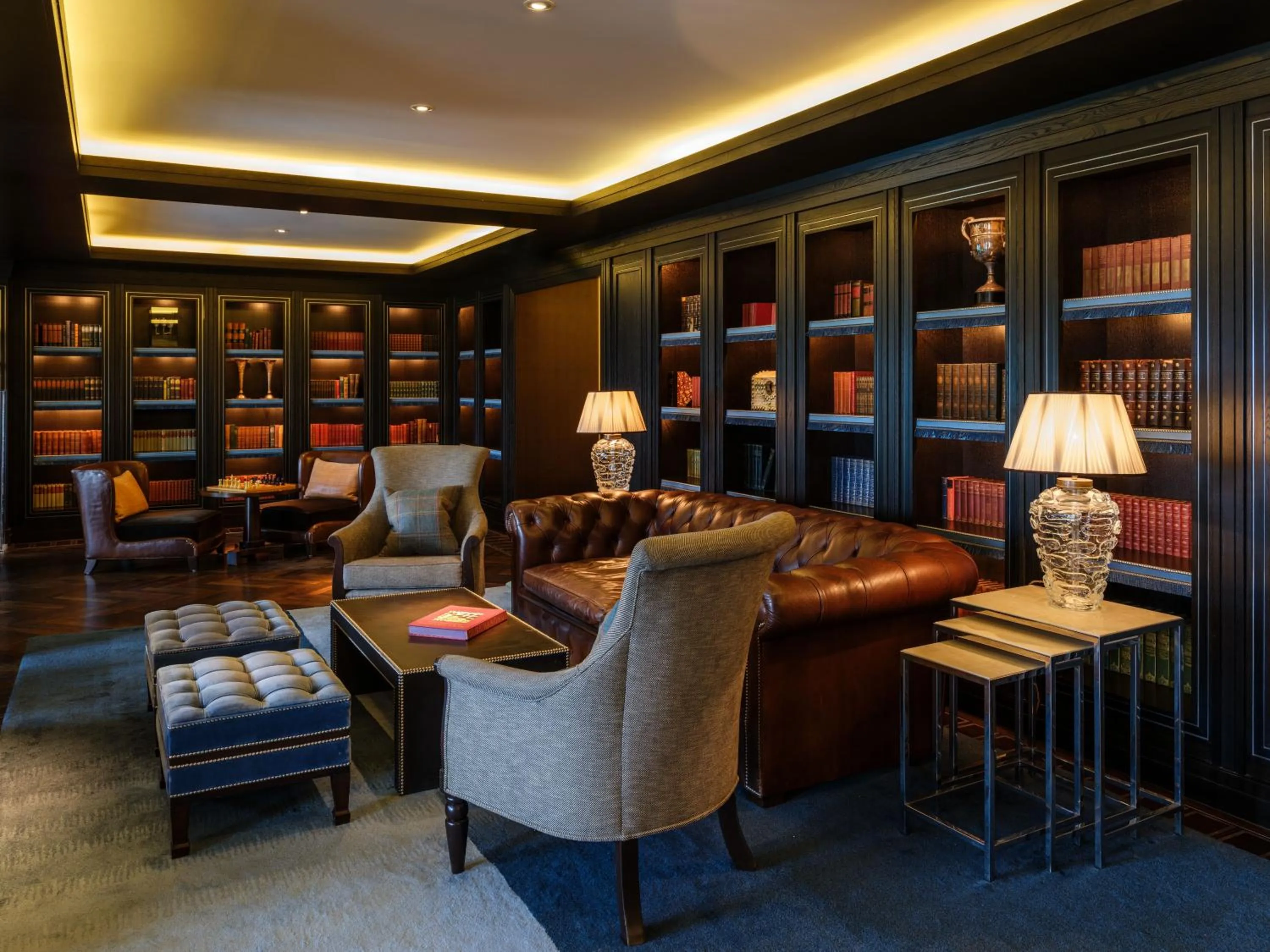 Library in The Europe Hotel & Resort