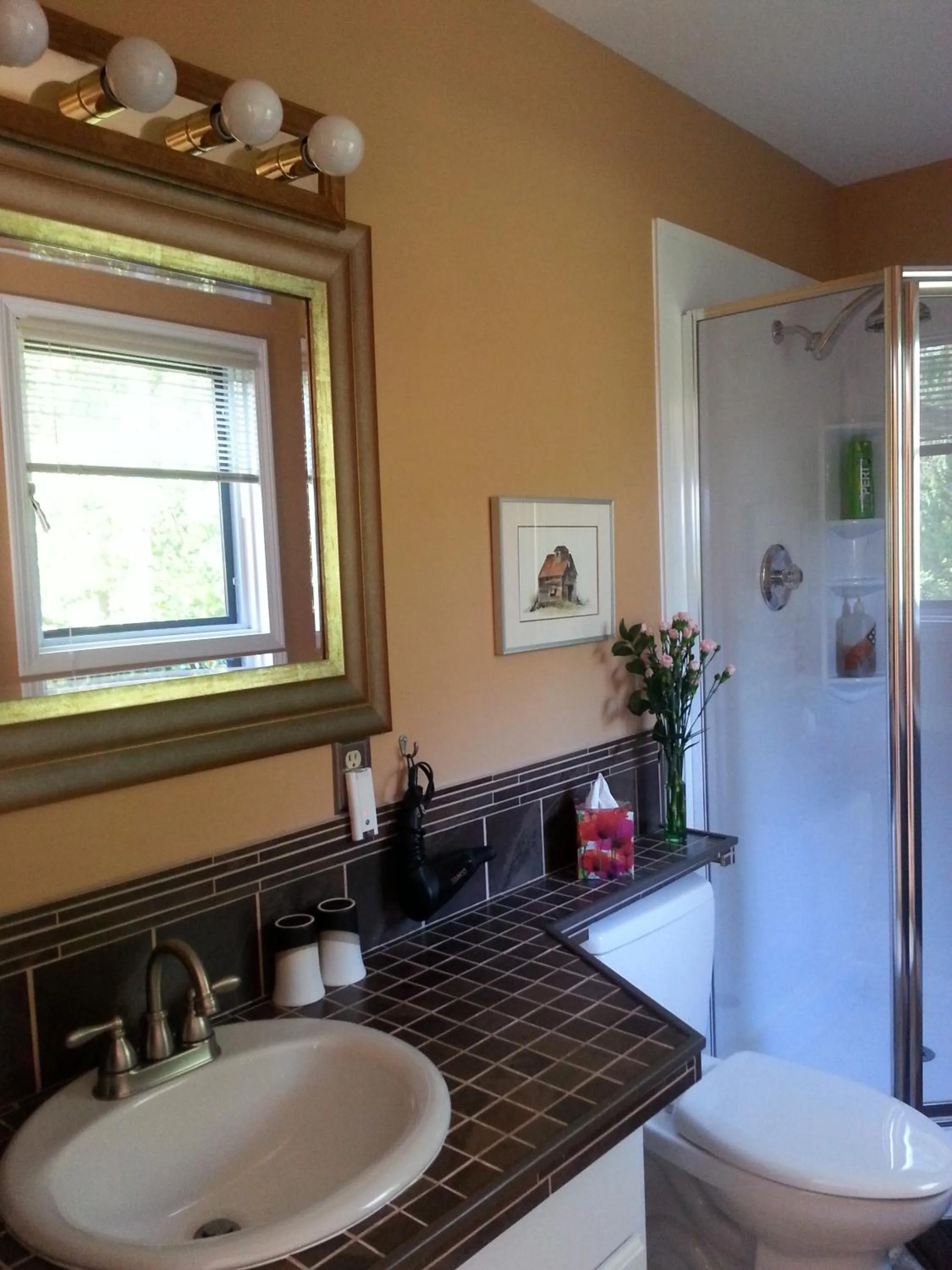 Bathroom in Creekside B&B