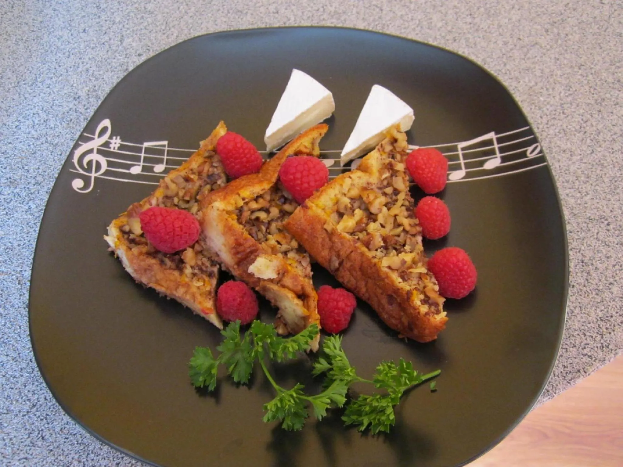 Food close-up in Creekside B&B