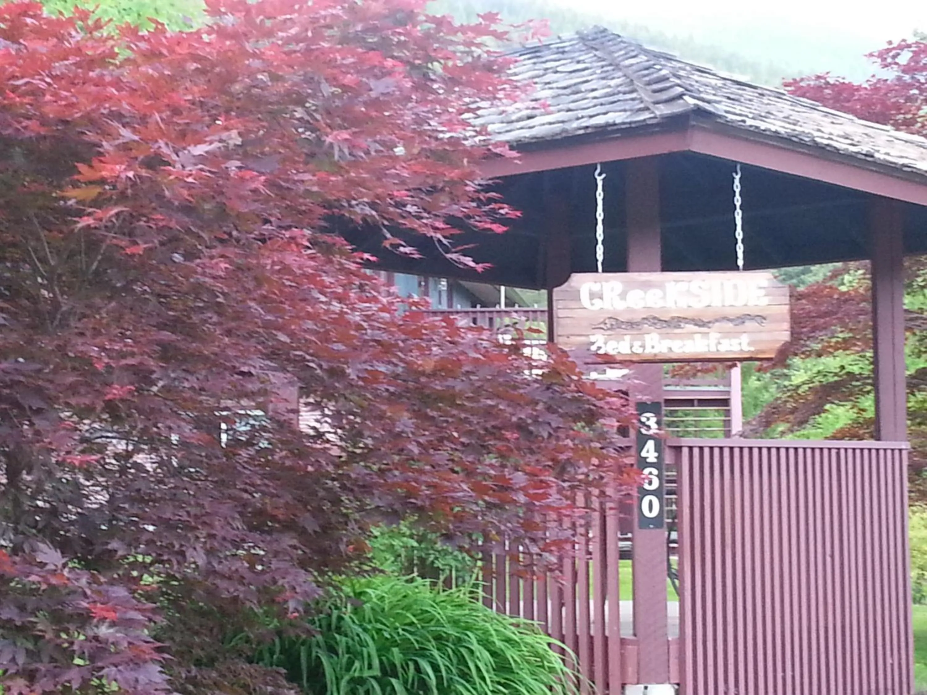 Property building in Creekside B&B