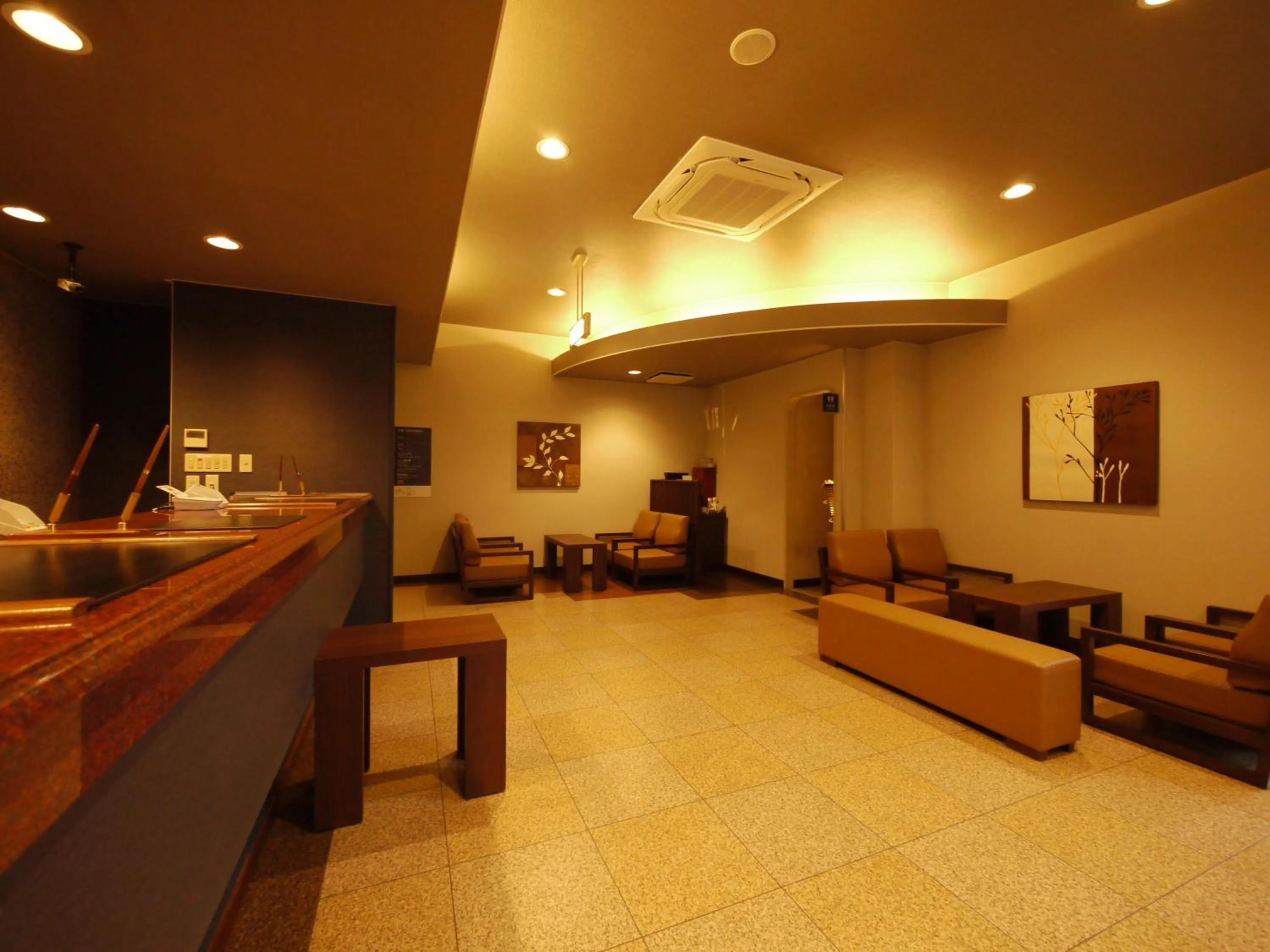 Lobby or reception in Hotel Route-Inn Court Kofu Isawa