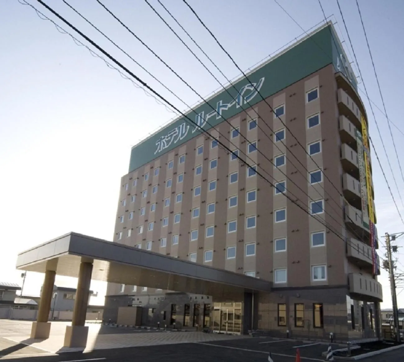 Property building in Hotel Route-Inn Odate Eki Minami