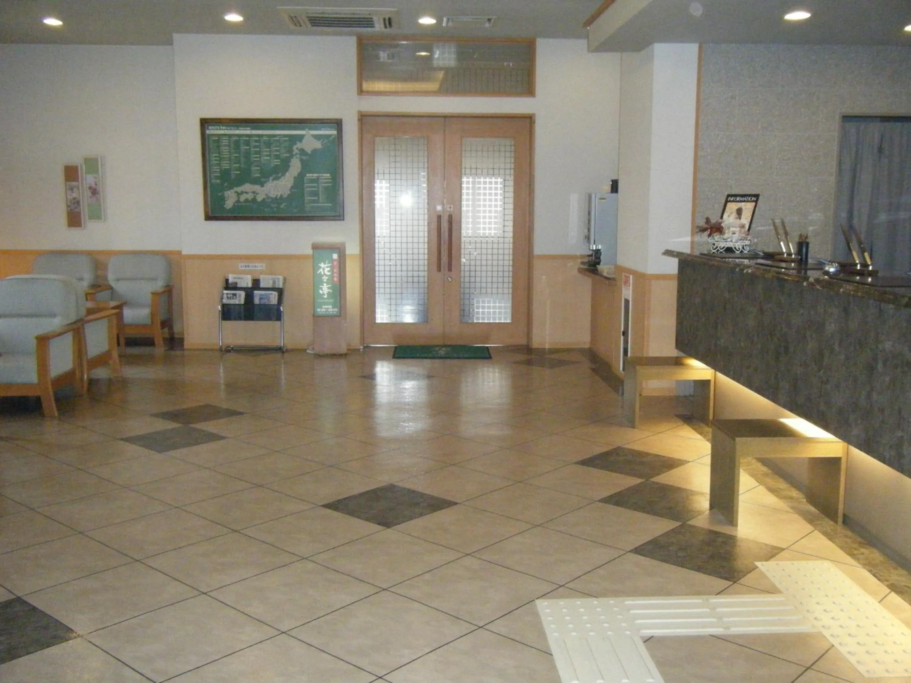 Lobby or reception in Hotel Route-Inn Odate Omachi