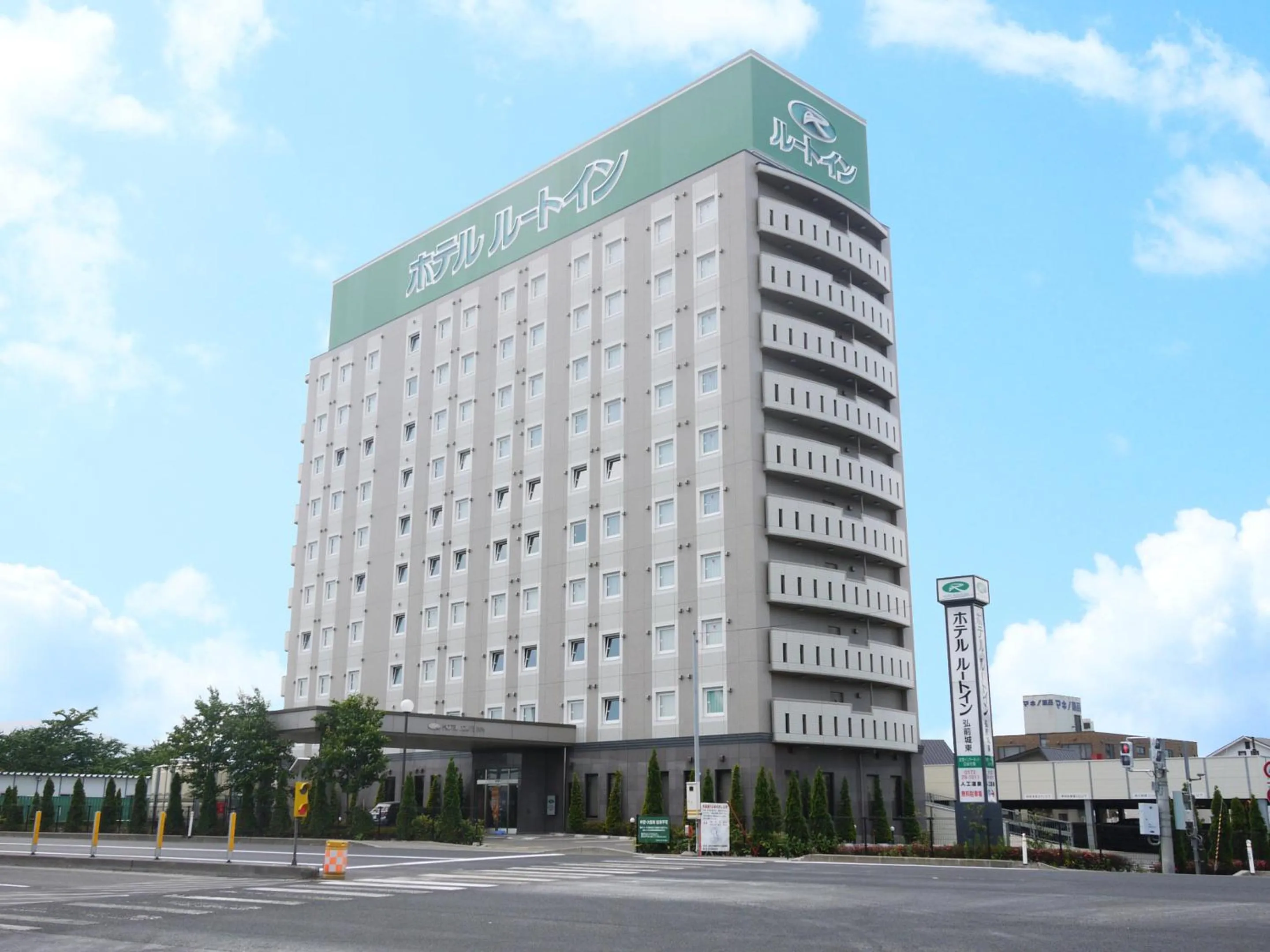 Property building in Hotel Route-Inn Hirosaki Joto