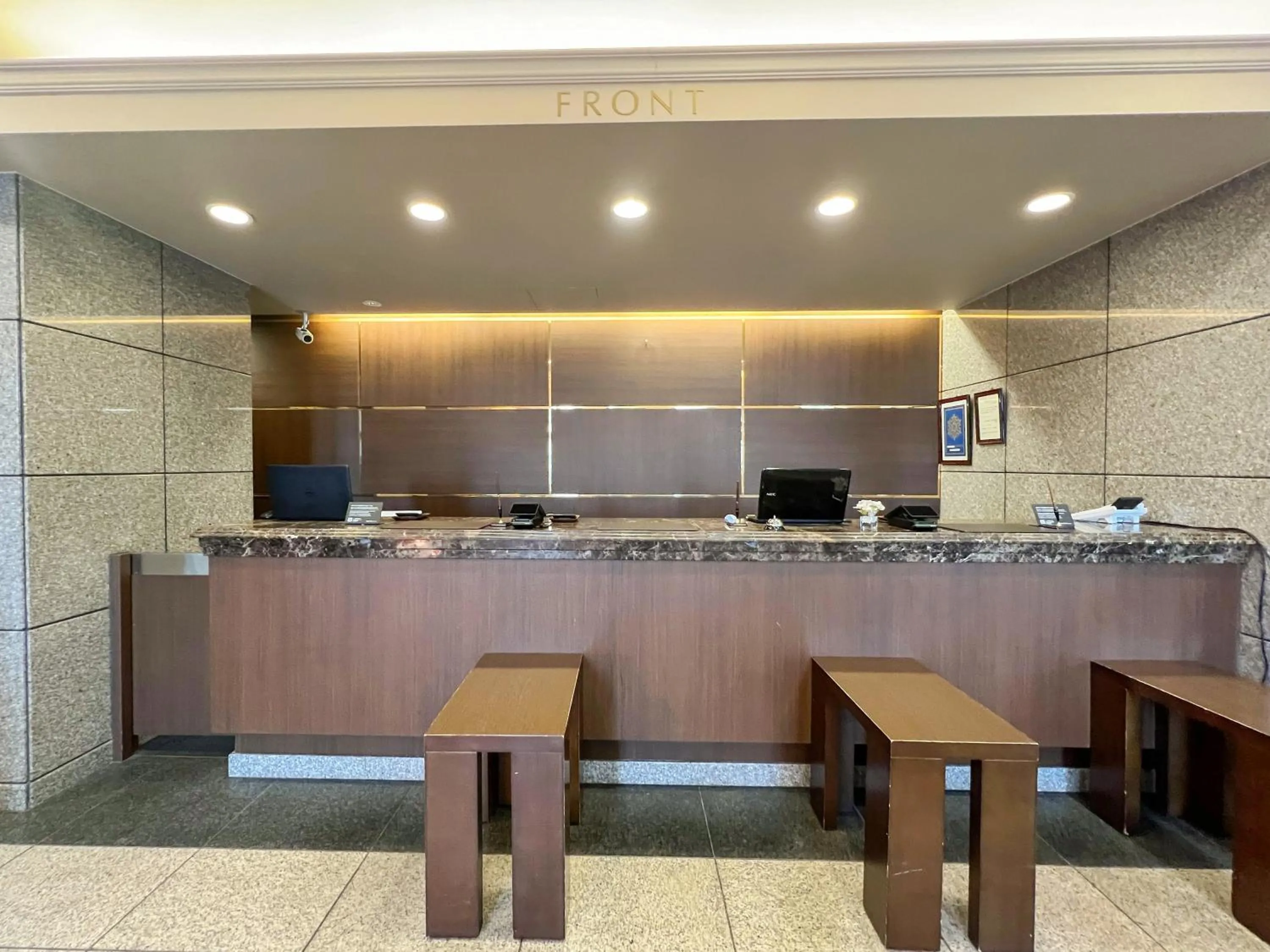 Lobby or reception in Hotel Route-Inn Hirosaki Joto