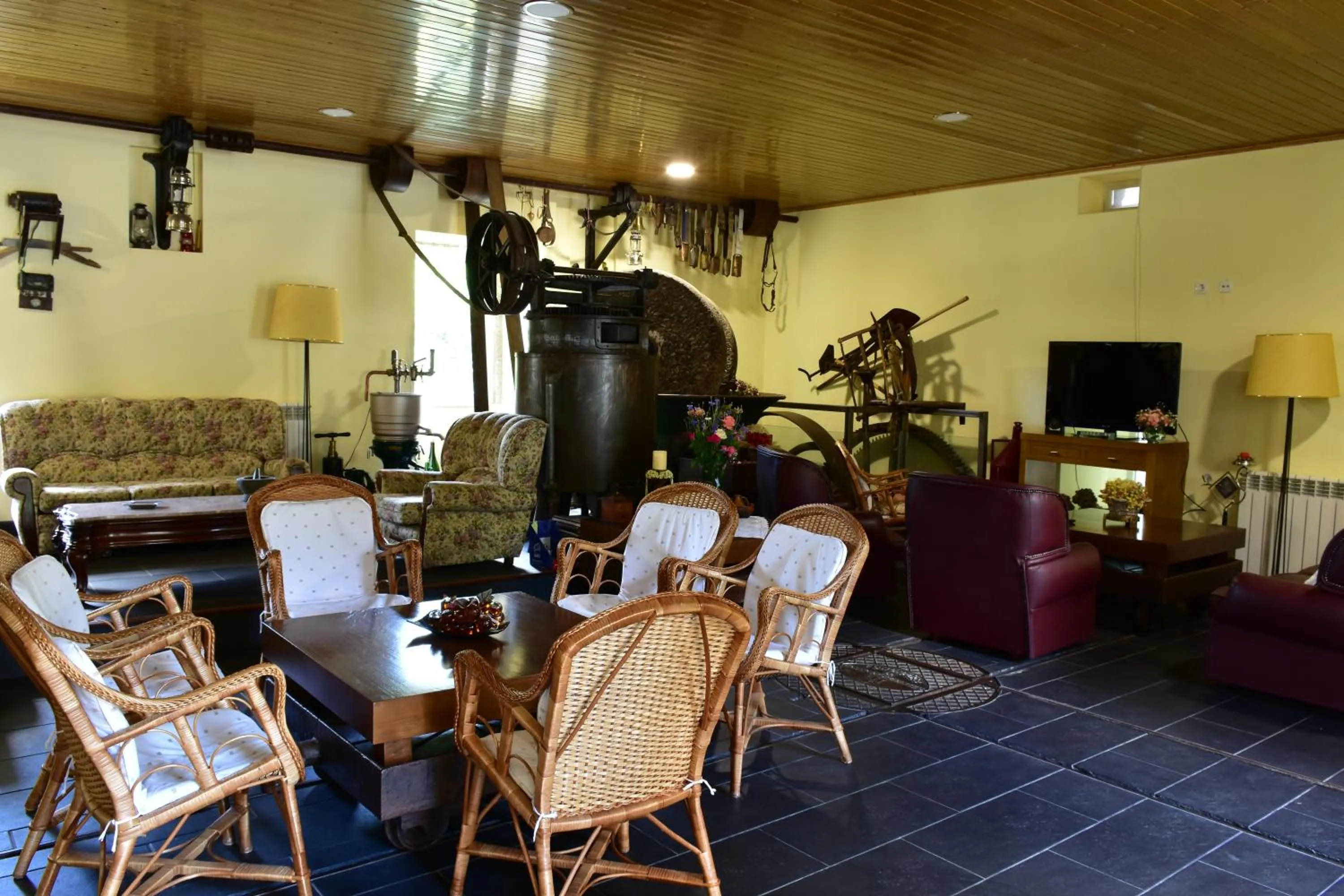 Living room in Casa Lagar Da Alagoa