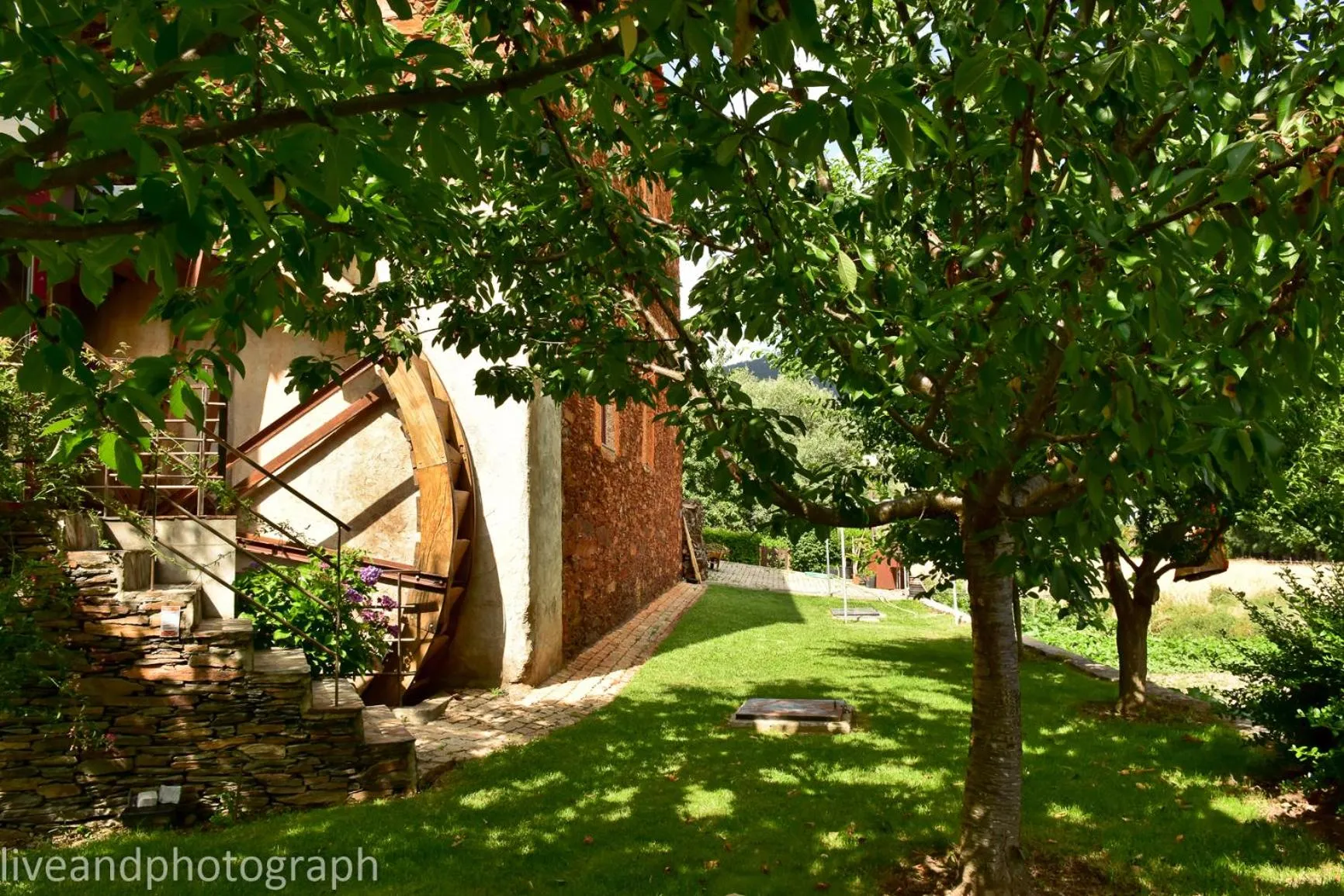 Garden view in Casa Lagar Da Alagoa