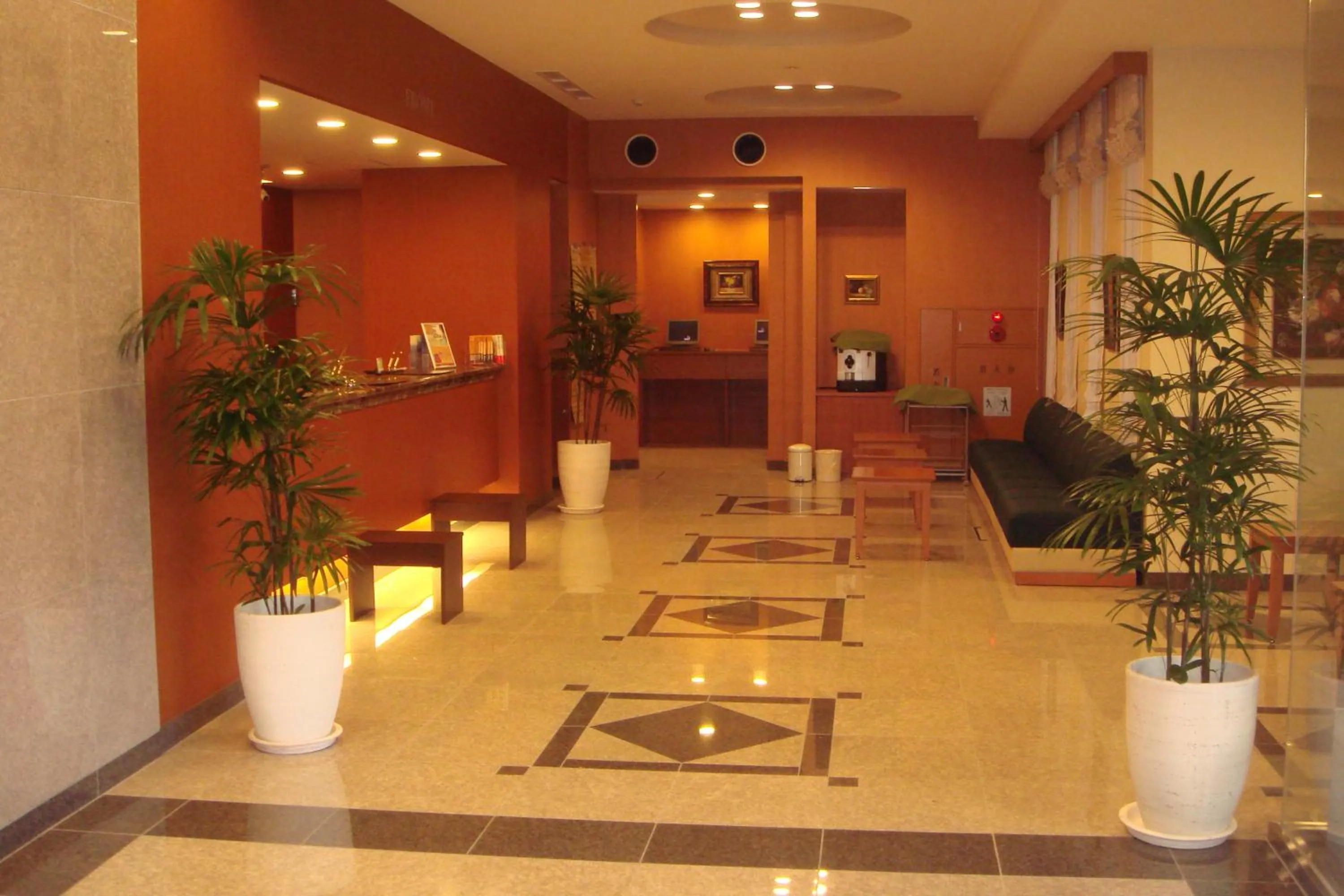 Lobby or reception in Hotel Route-Inn Morioka Ekimae