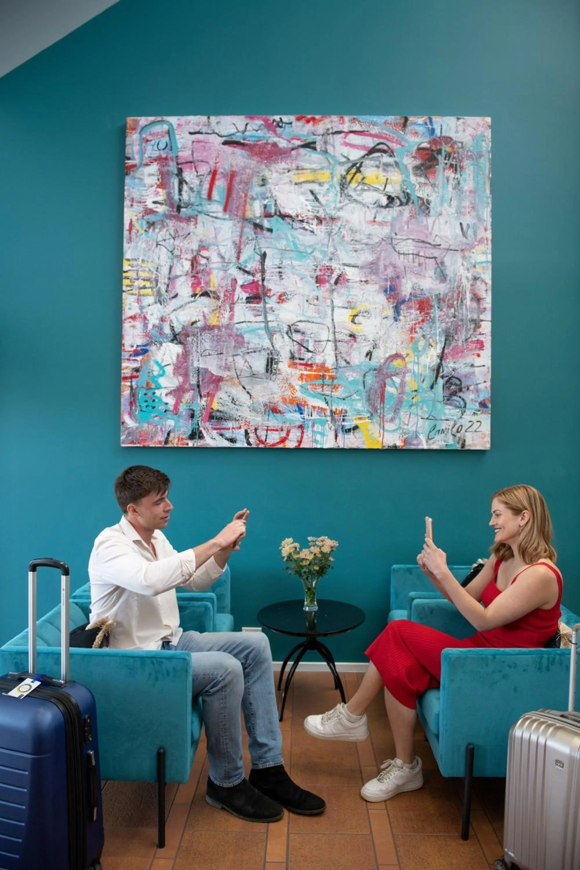 Lobby or reception in Tides Hotel