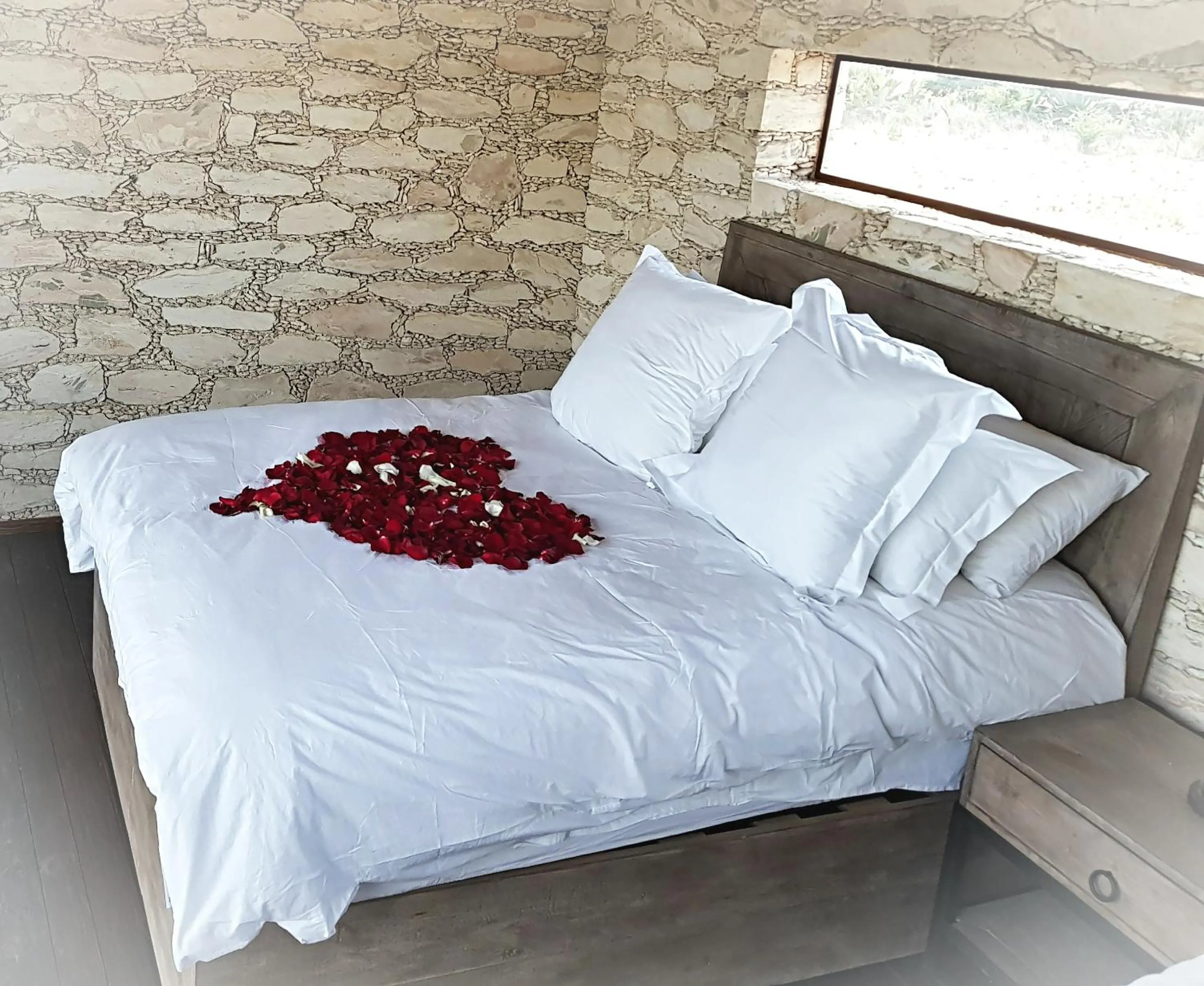 Bed in Mineral del Cielo