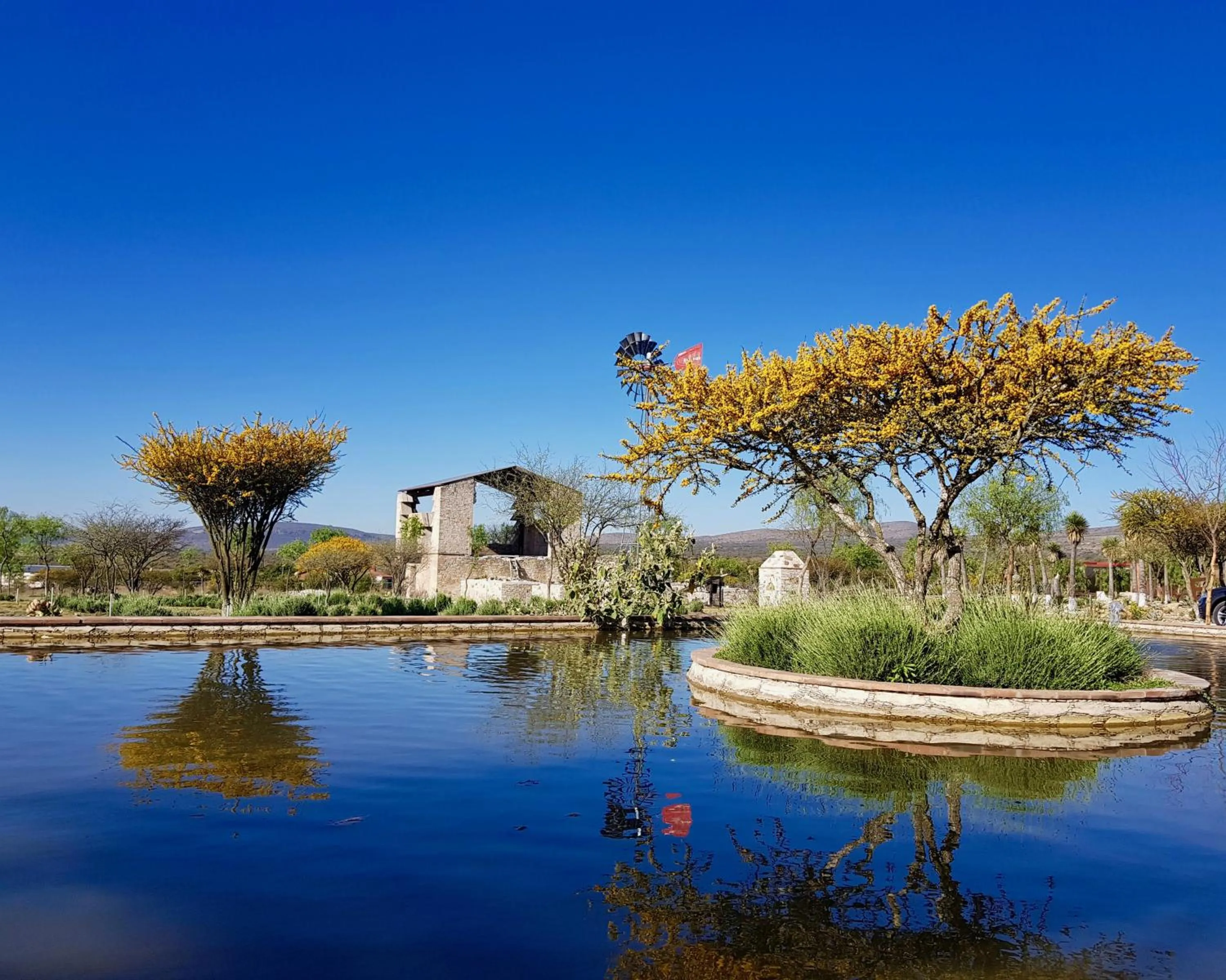 Natural landscape in Mineral del Cielo