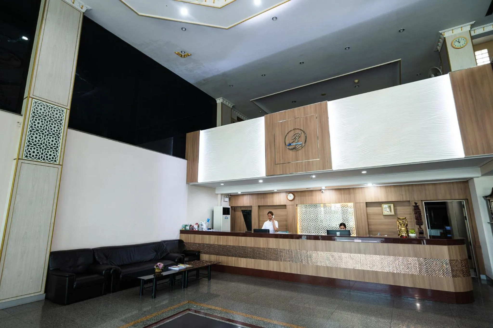 Lobby or reception in River Hotel The Budget