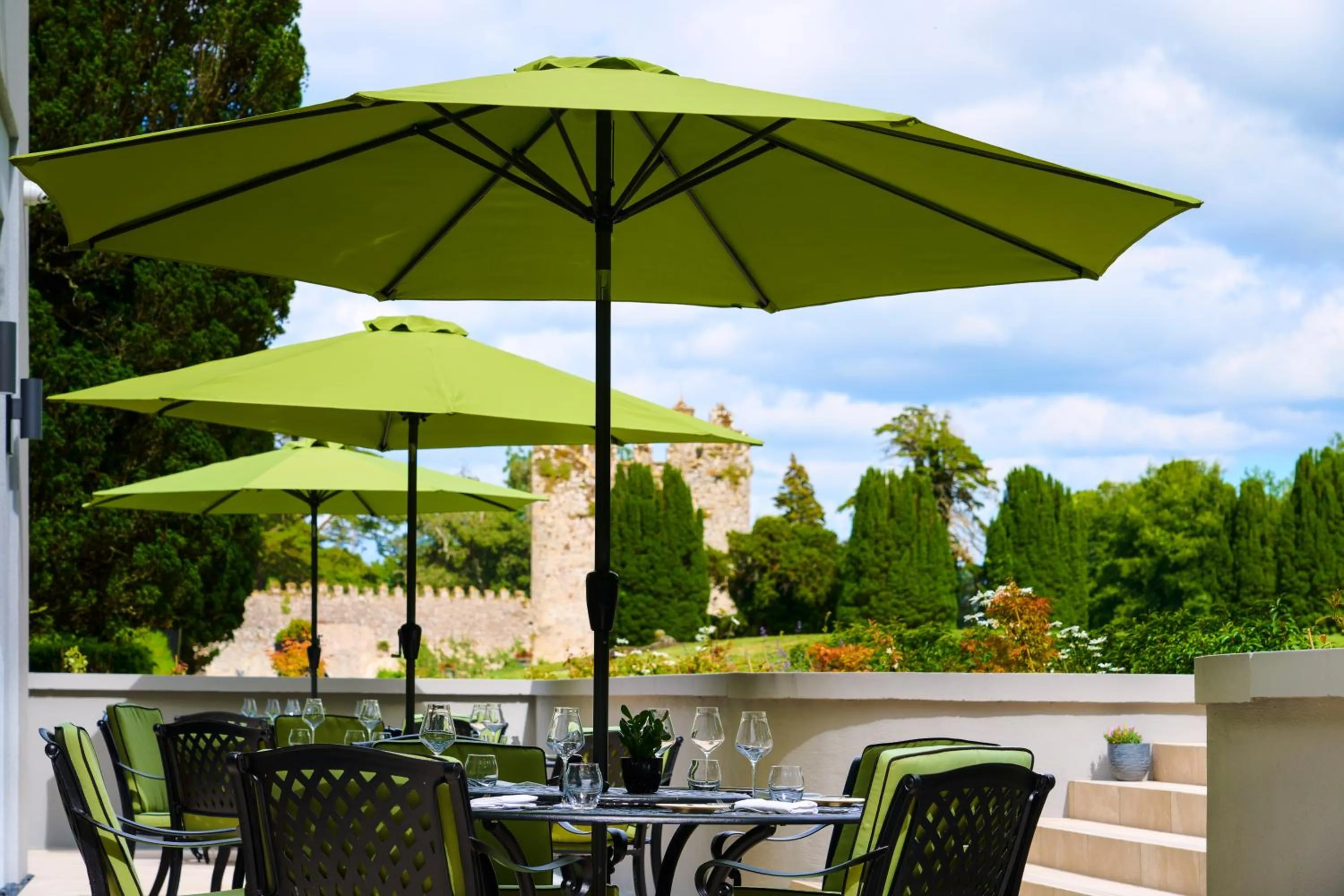 Balcony/Terrace in Castlemartyr Resort Hotel
