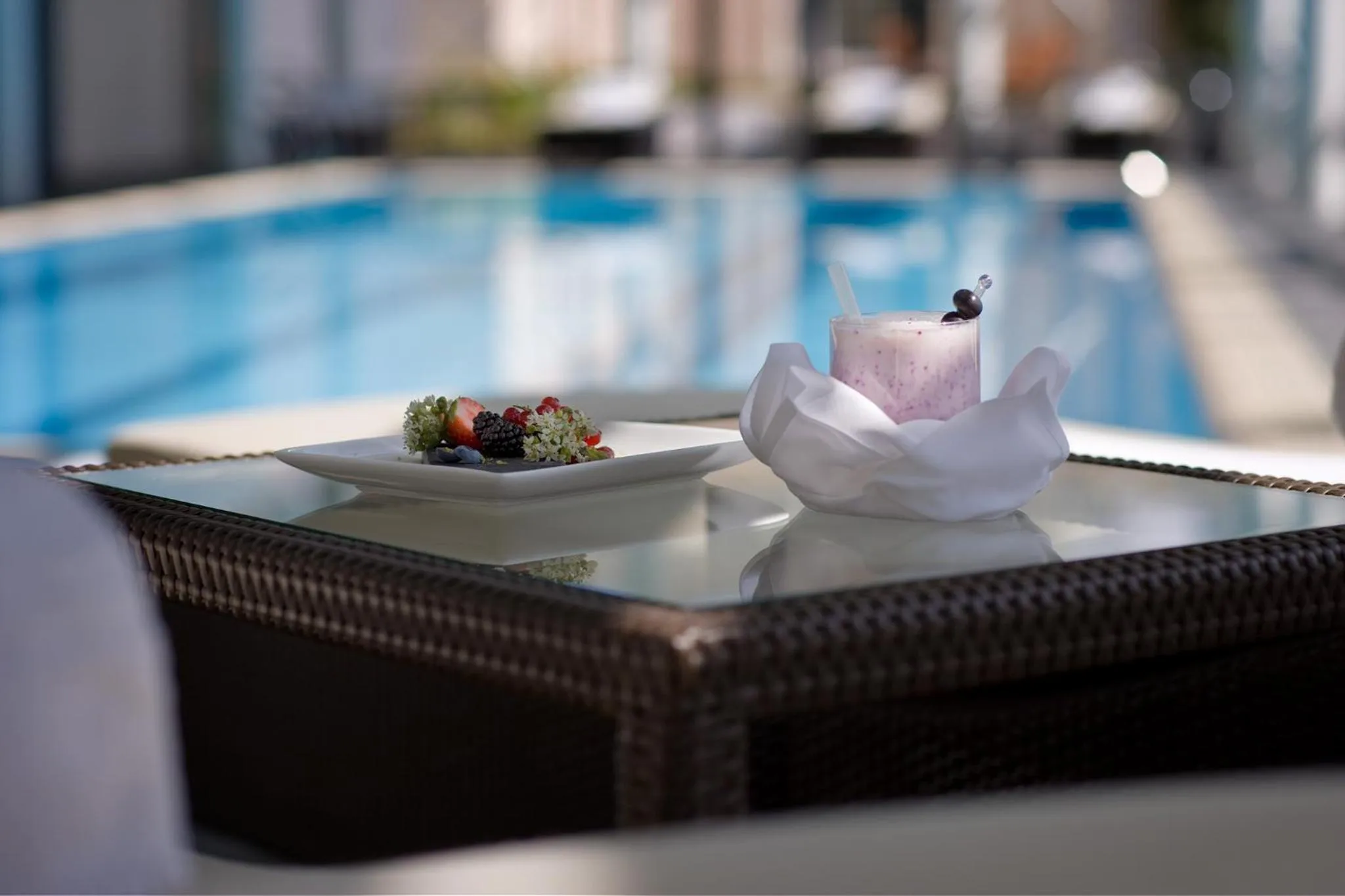 Swimming pool in Castlemartyr Resort Hotel