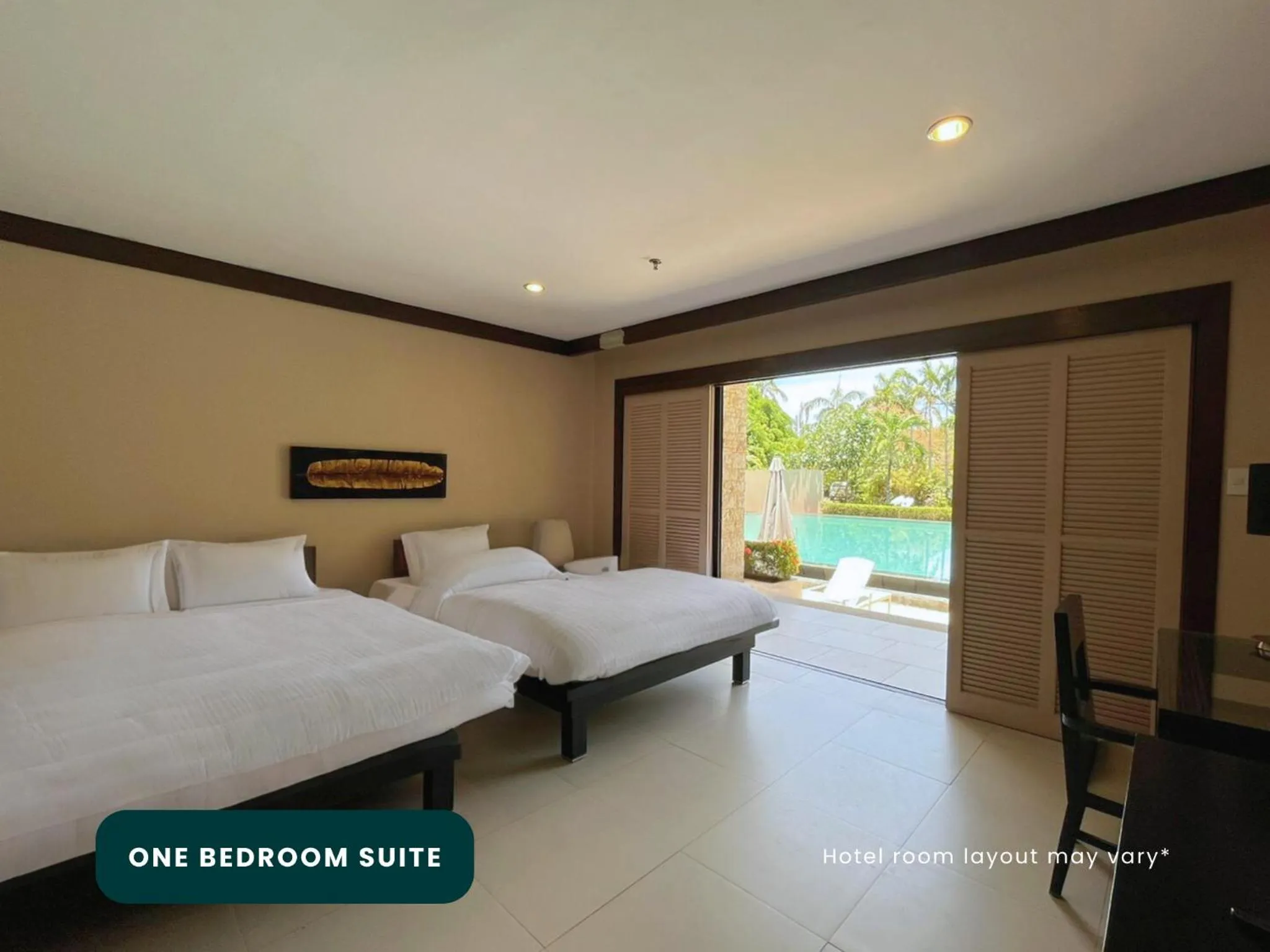 Bed in Coralpoint Gardens Suites & Residences