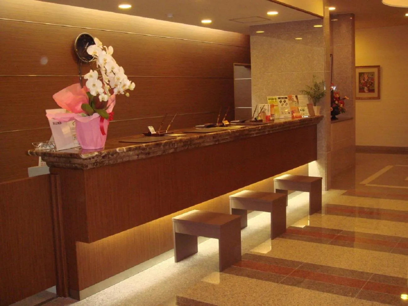 Lobby or reception in Hotel Route-Inn Chiryu -Kokudou 1 Gou-